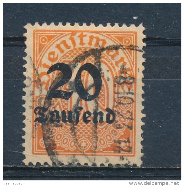 Duitse Rijk/German Empire/Empire Allemand/Deutsche Reich 1923 Mi: DM 90 Yt:  (Gebr/used/obl/o)(1303) - Dienstzegels