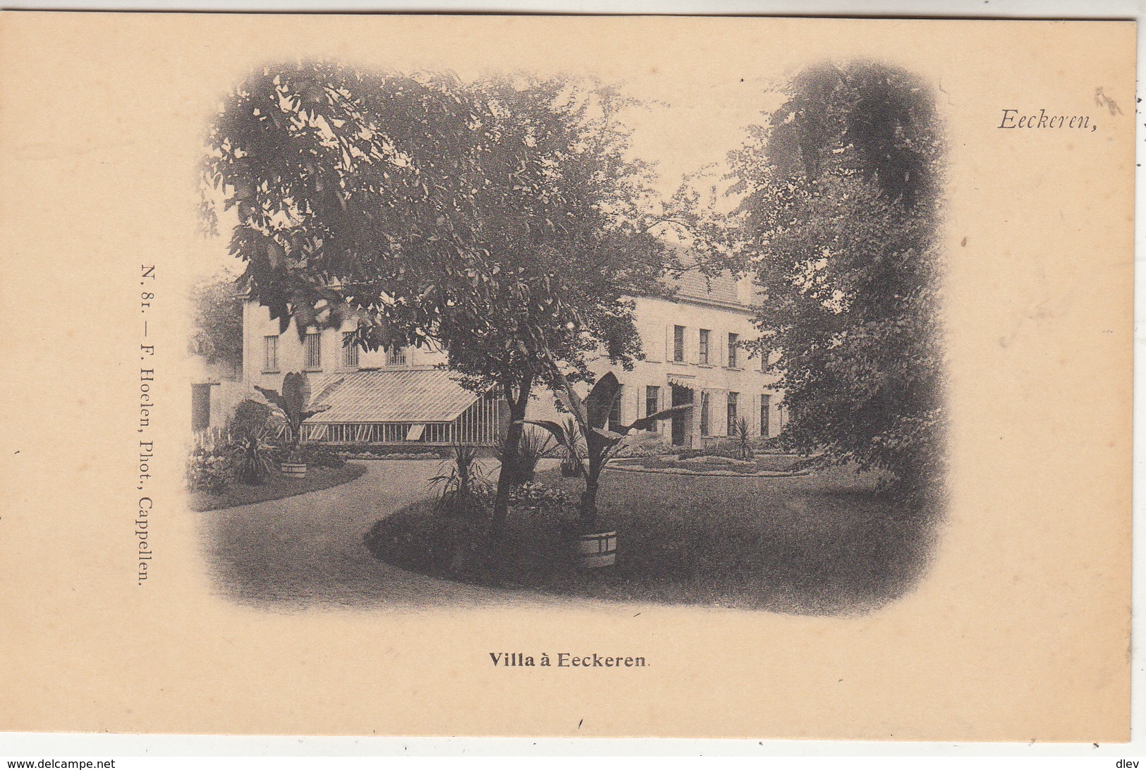Eeckeren - Villa à Eeckeren - F. Hoelen, Phot. Cappellen N. 81 - Antwerpen