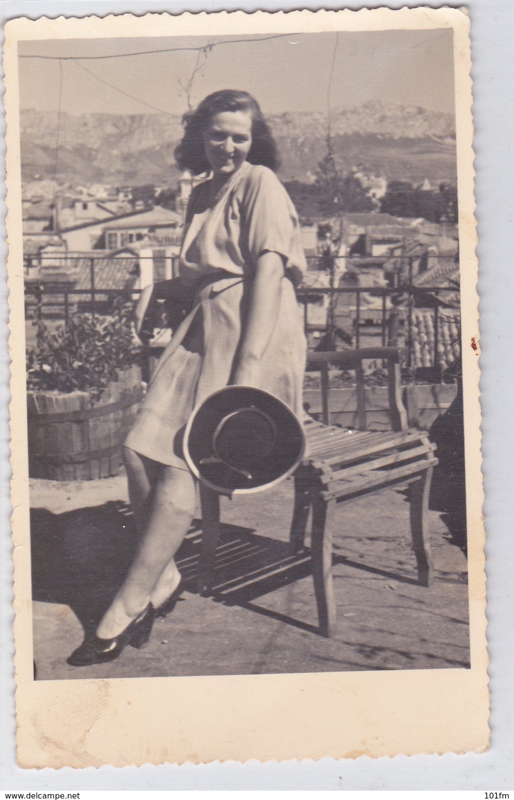 Woman Portrait, Frau Porträt, 2 Original Photo  Ca. 1935 - Fotografie