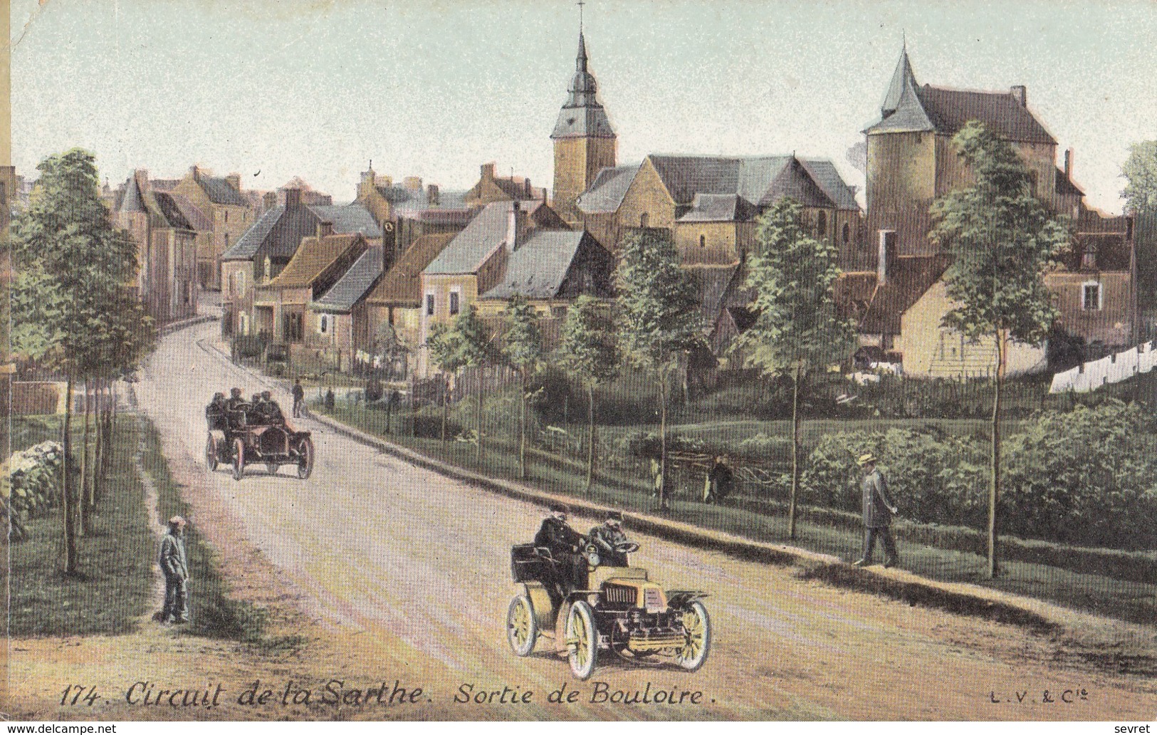 Circuit De La Sarthe. - Sortie De Bouloire - Bouloire