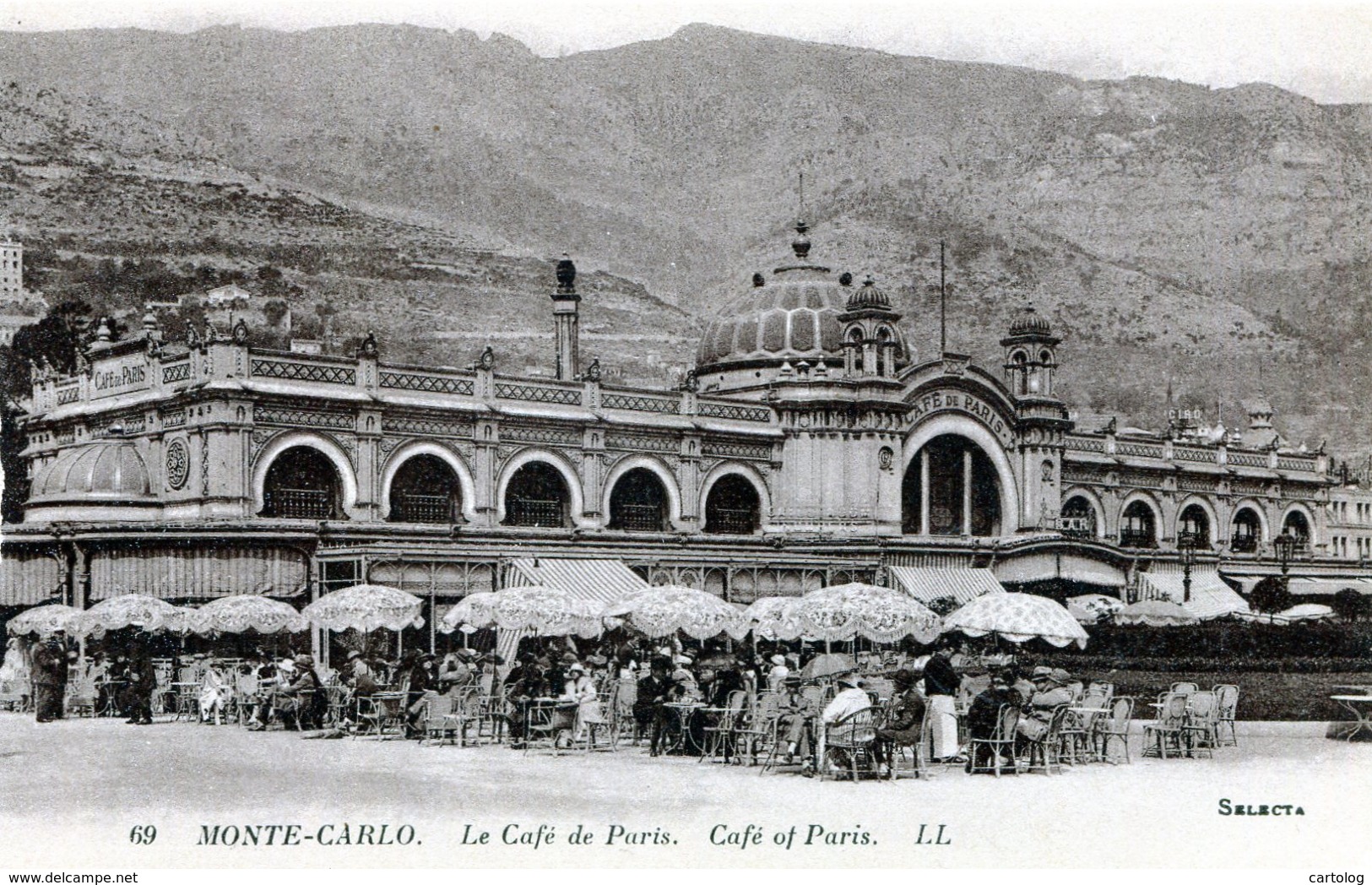 Monte-Carlo. Le Café De Paris - Bars & Restaurants