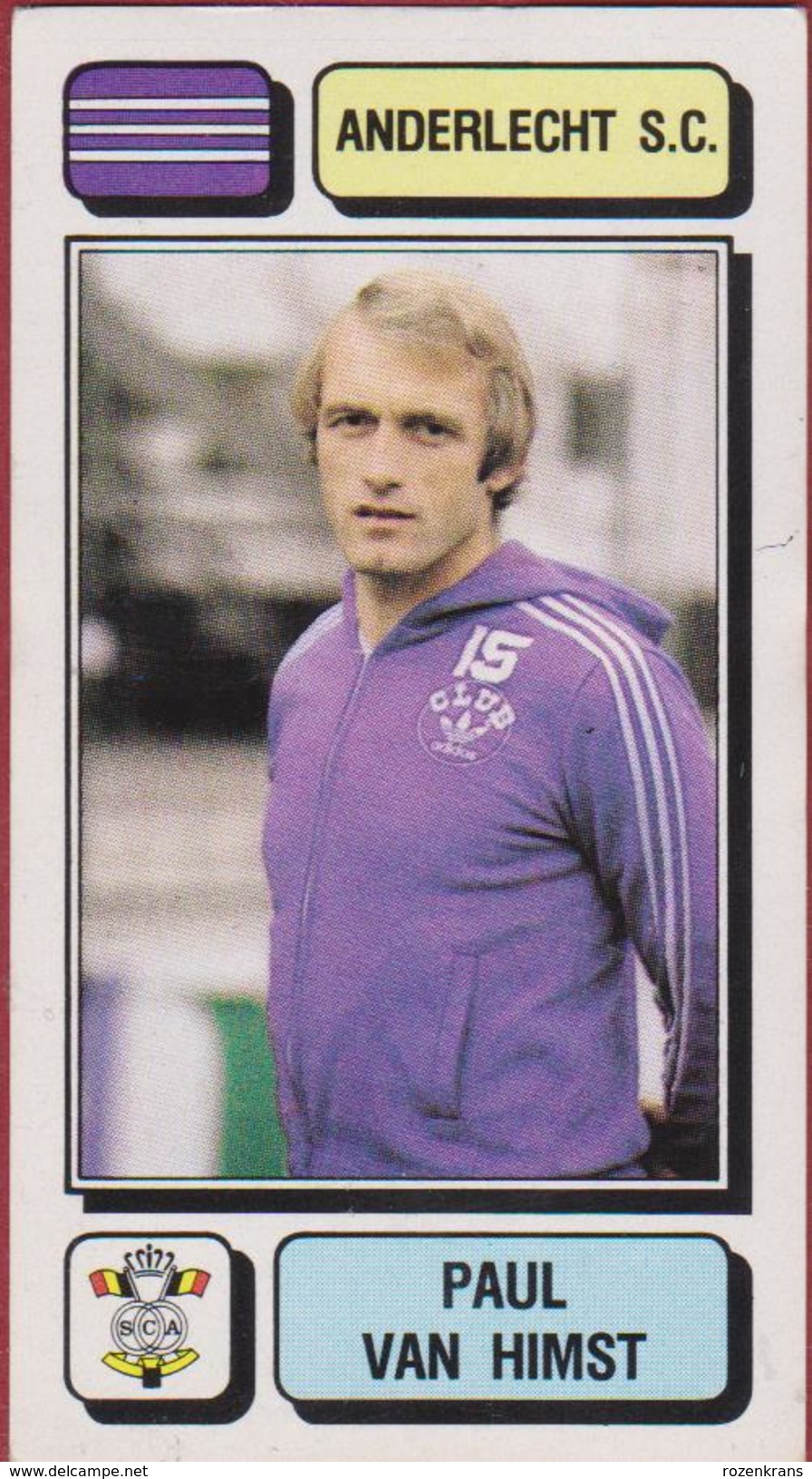 Panini Football Voetbal 83 1983 Sticker Autocollant Royal Sporting Club Anderlecht RSC RSCA Nr. 7 Paul Van Himst - Sports