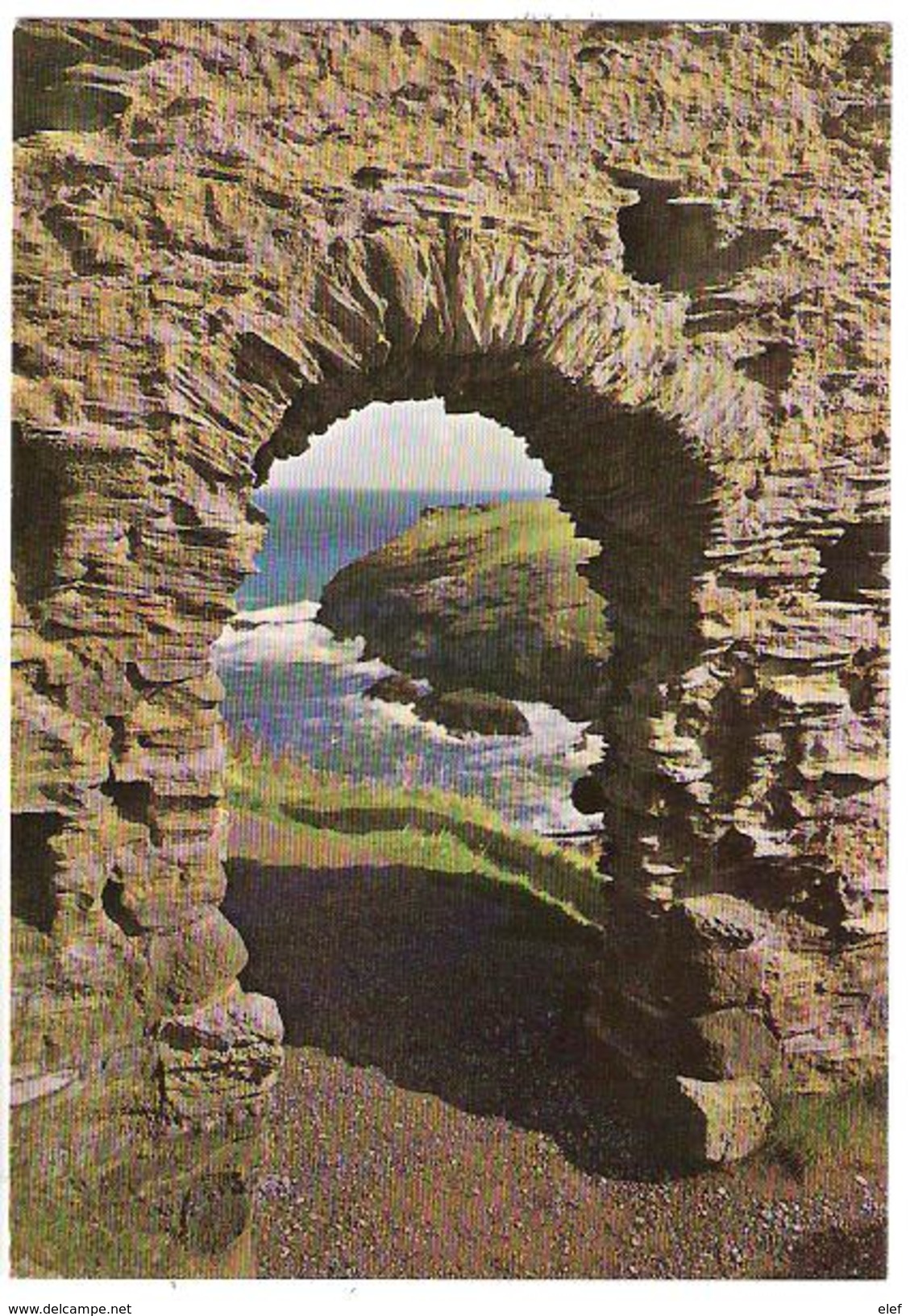 Tintagel Castle , Cornwall GB ; Barras Nose Through Gate Of Inner Ward, TB - Land's End