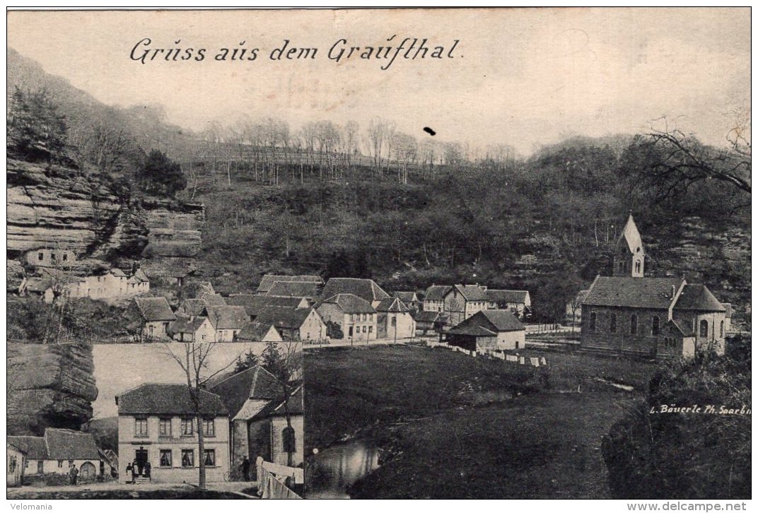 V6637 Cpa 67 Gruss Aus Dem Graufthal - Autres & Non Classés