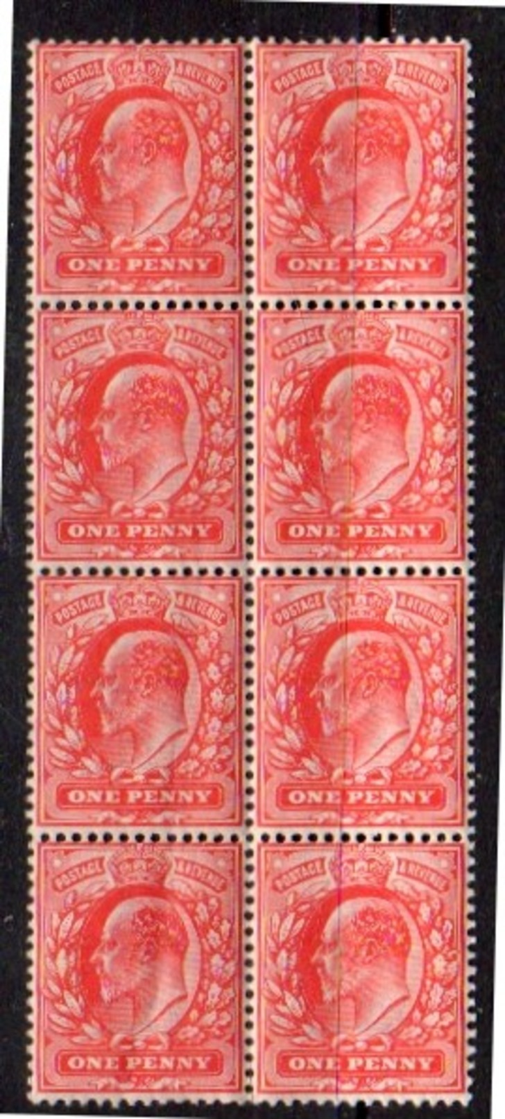 1902 MNH Block Of 8 XF (e148) - Unused Stamps