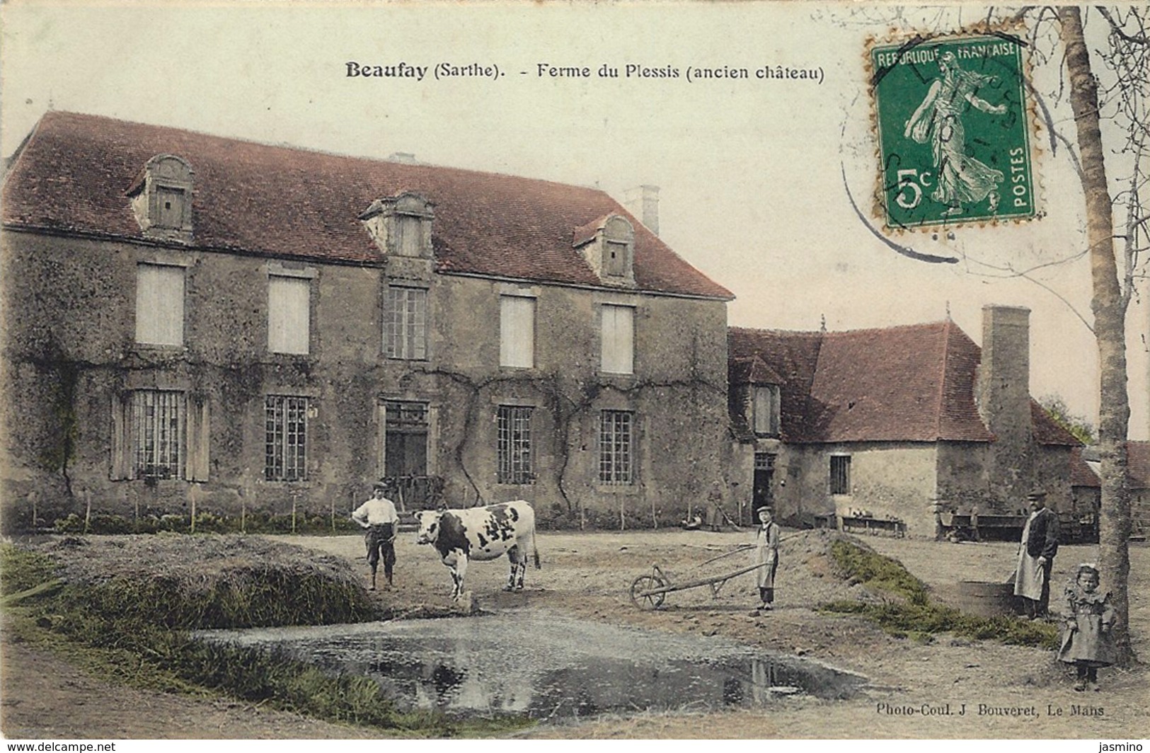 Beaufay- Ferme Du Plessis (ancien Château). - Autres & Non Classés