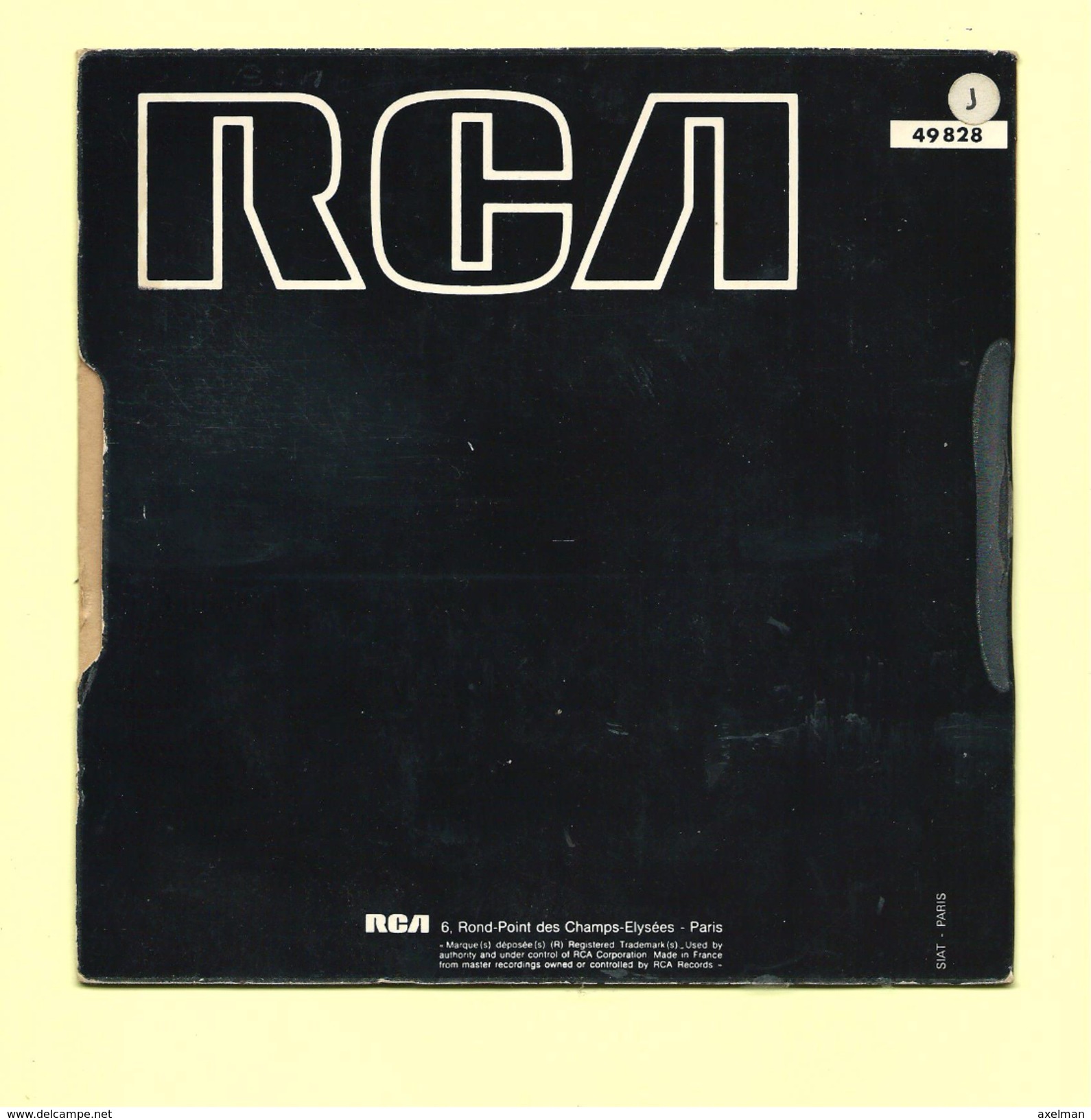 Disque 45 T RCA, MIDDLE OF THE ROAD: Soley Soley - Dance, Techno En House