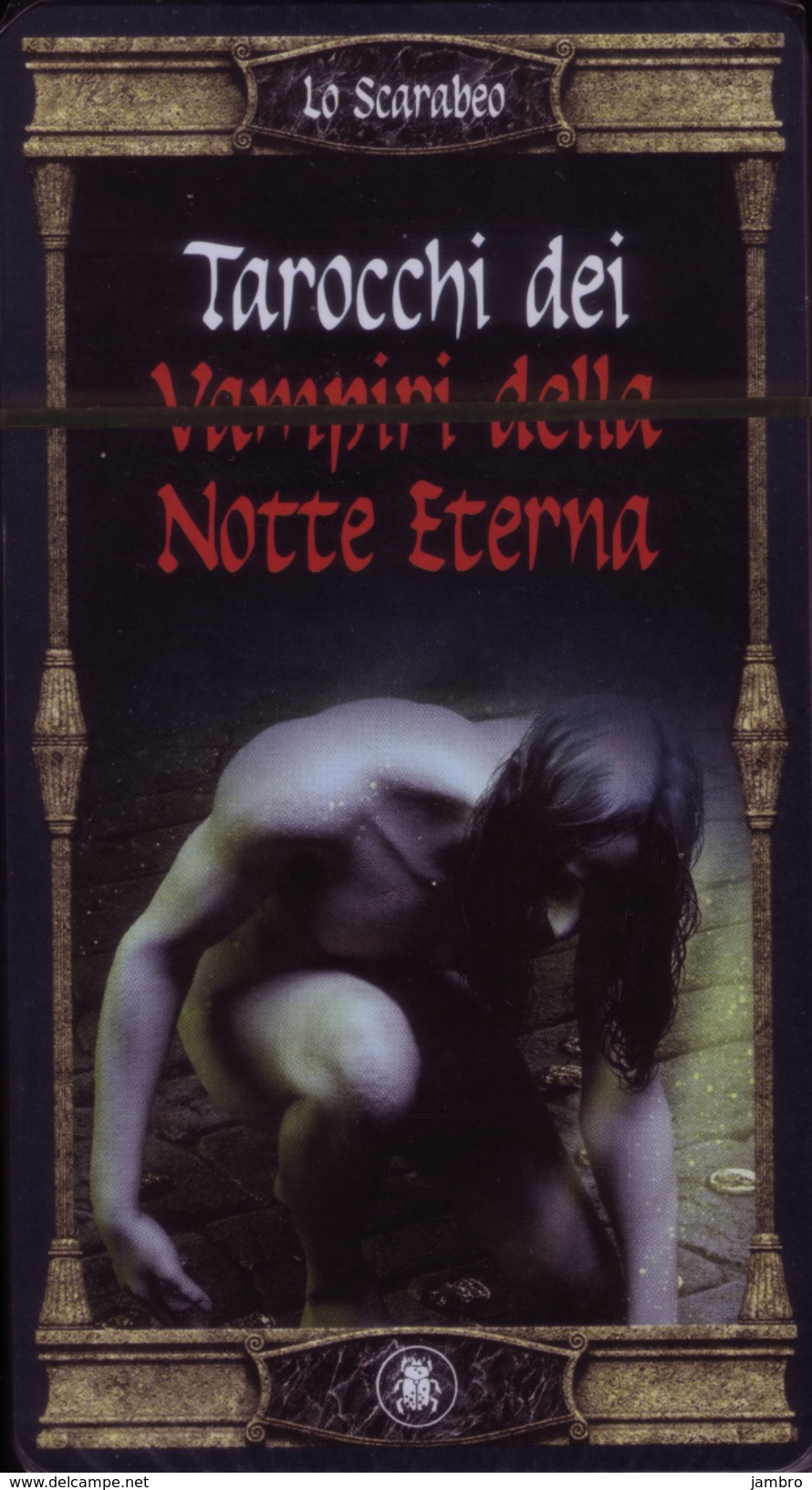 Lo-Scarabeo Tarocchi Dei VAMPIRI DELLA NOTTE ETERNA,  TAROTS OF THE ETERNAL NIGHT VAMPIRES-  80 Carte - Altri & Non Classificati