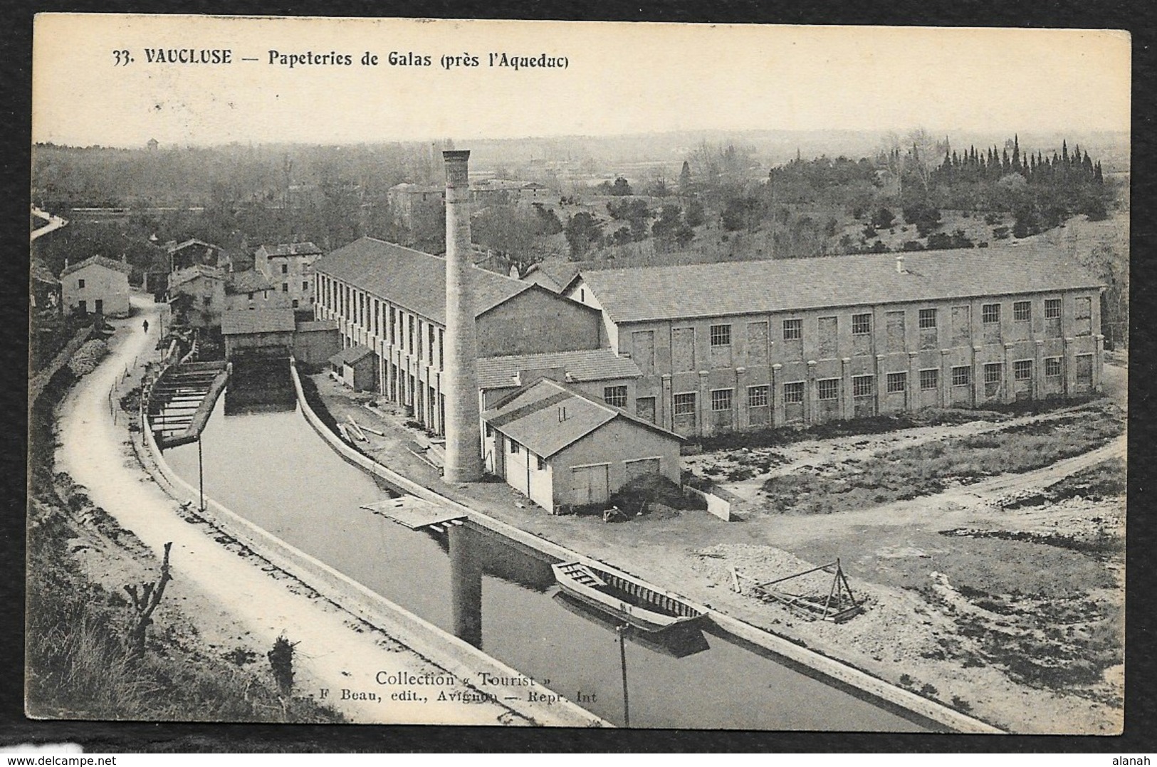 Papeteries De GALAS (près L'Aqueduc) (Beau) Vaucluse (84) - Autres & Non Classés