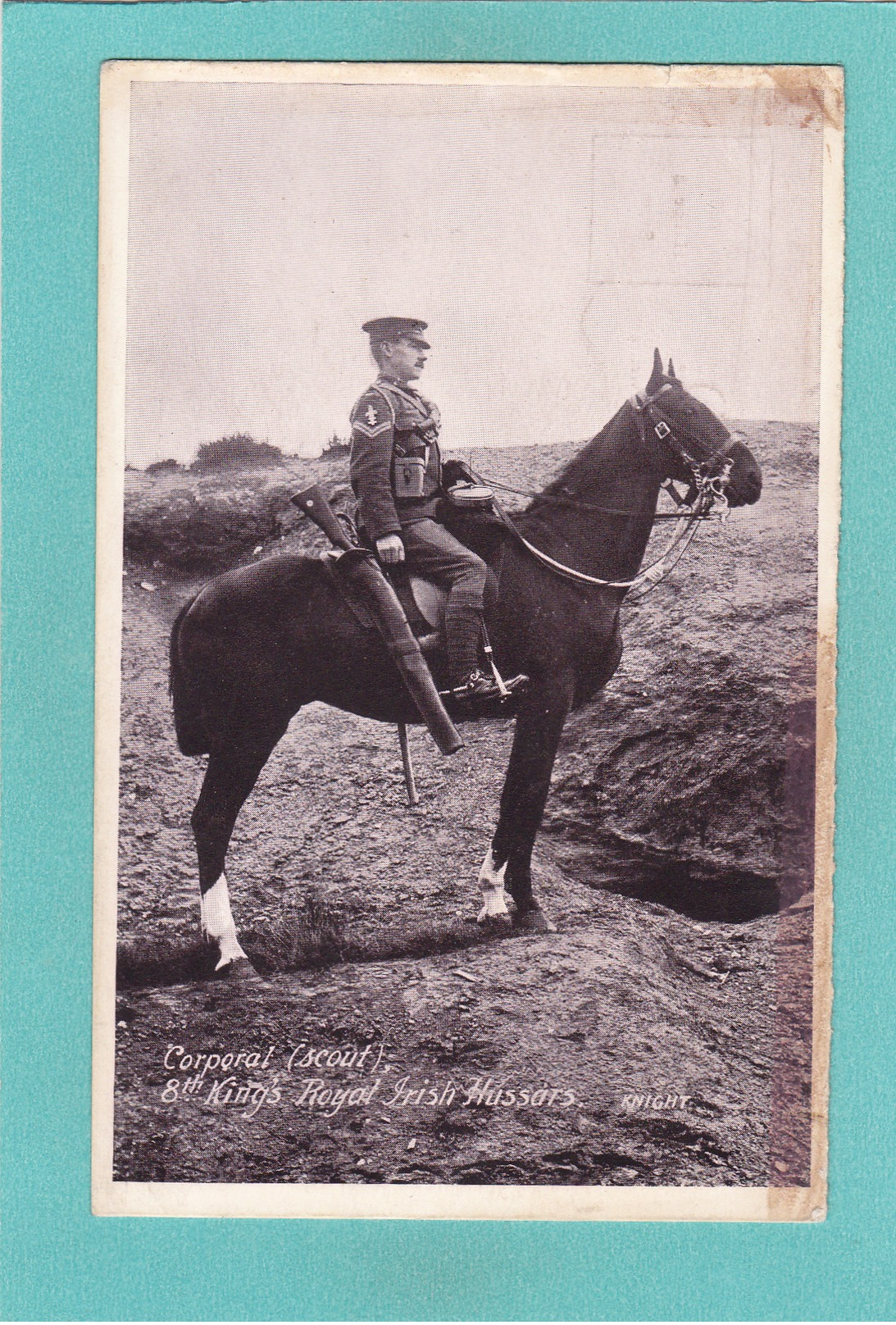 Old/Antique? Postcard Of Corporal (Scout) 8th Kings Royal Irish Hussars,Q60. - Regiments