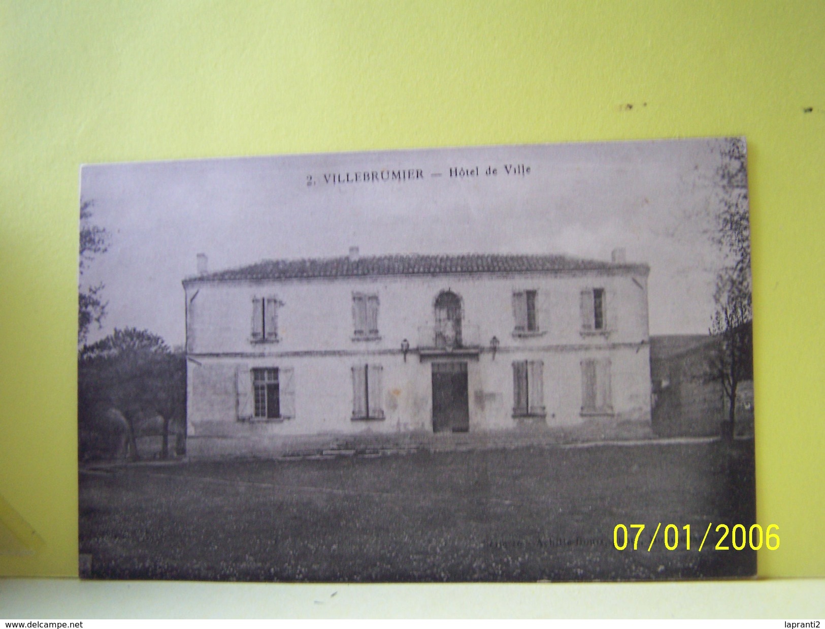 VILLEBRUMIER (TARN ET GARONNE) HOTEL DE VILLE. - Villebrumier