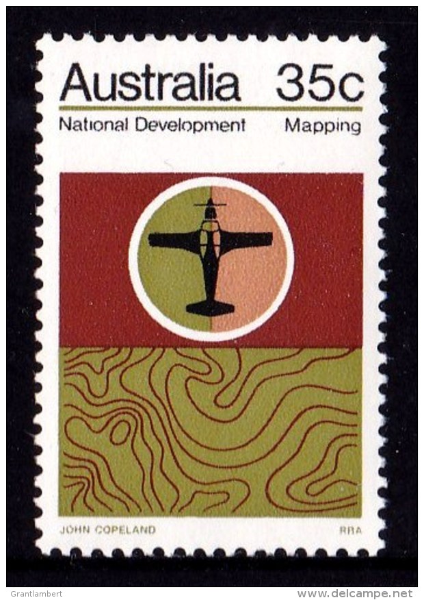 Australia 1973 National Development 35c Mapping MNH - Mint Stamps