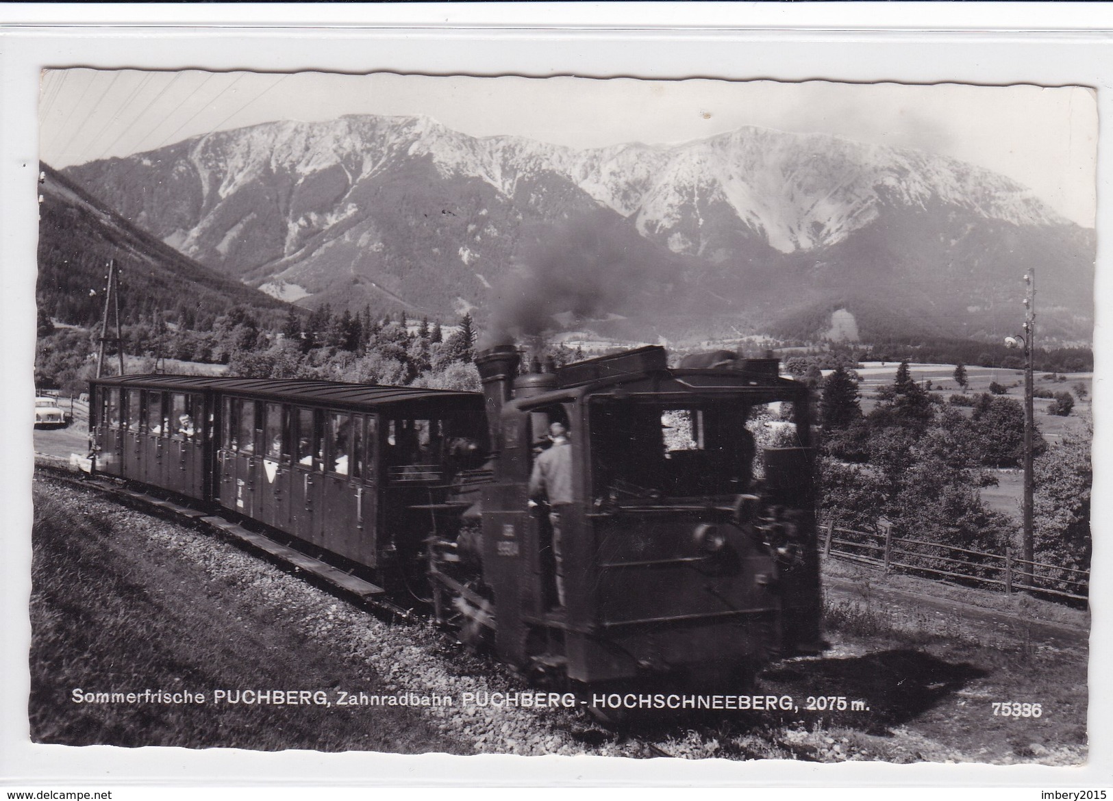 Zahnradbahn, Bergbahn, Dampflokomotive, Puchberg Am Schneeberg, PUCHBERG, Hochschneeberg, - Eisenbahnen