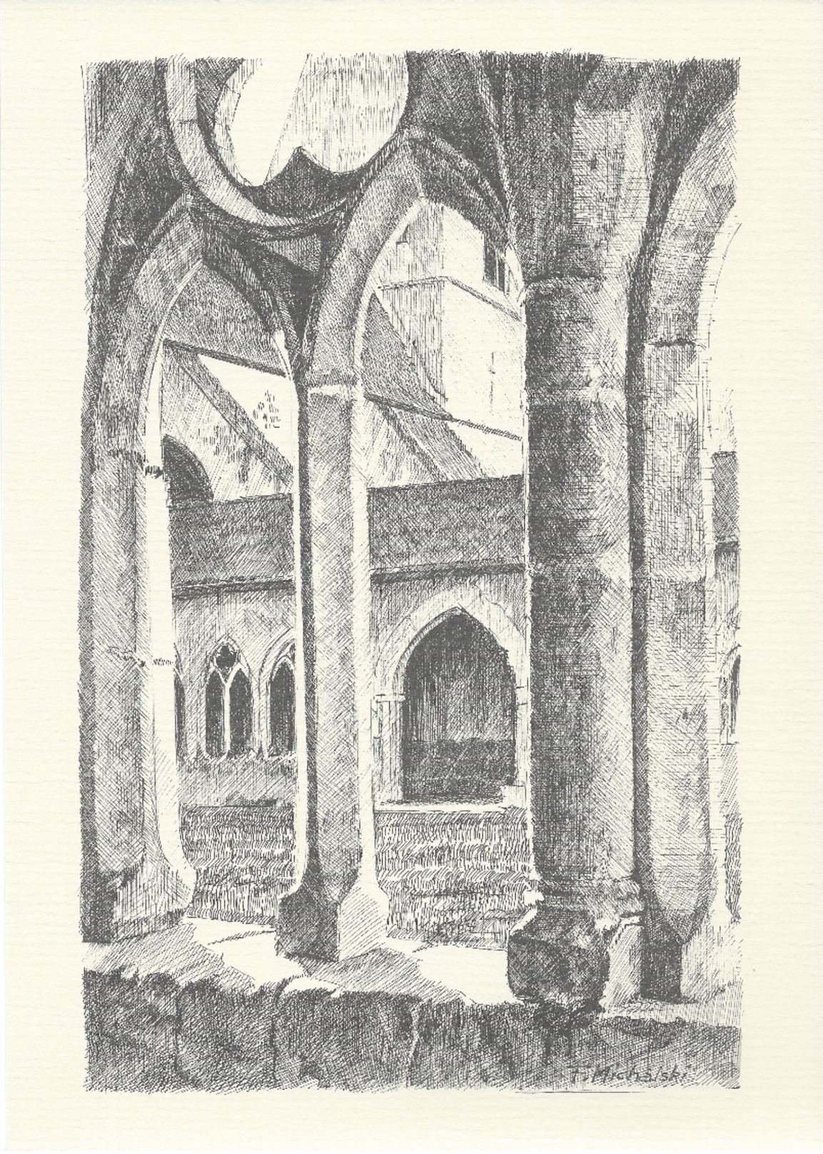 SAINT-URSANNE DOUBS-Canton:Jura,District:Porrentruy,Commune:Clos du Doubs-12 reproductions dessins de François Michalski