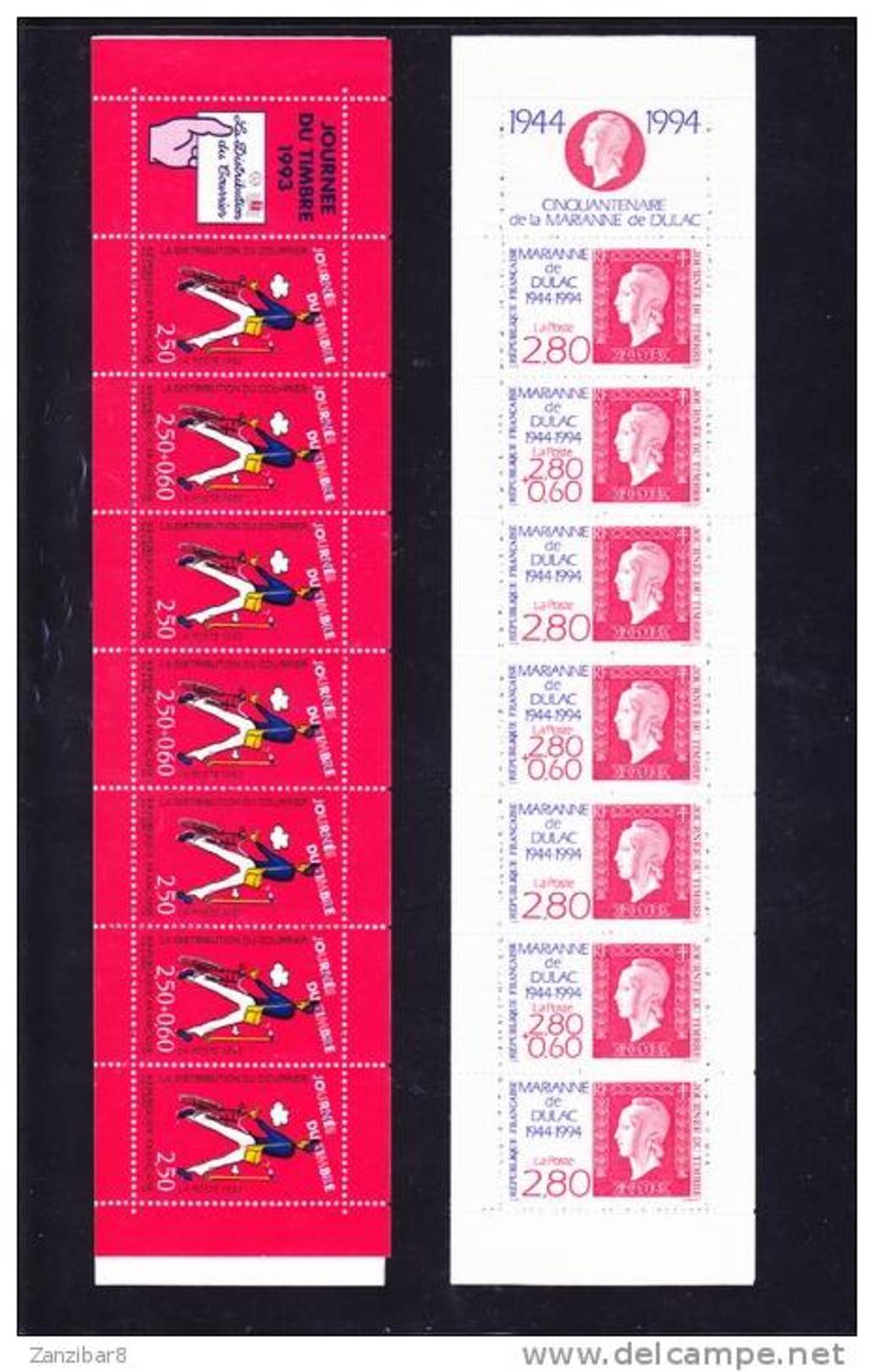 (r)   **  BC 2794  & BC 2865 - Dag Van De Postzegel