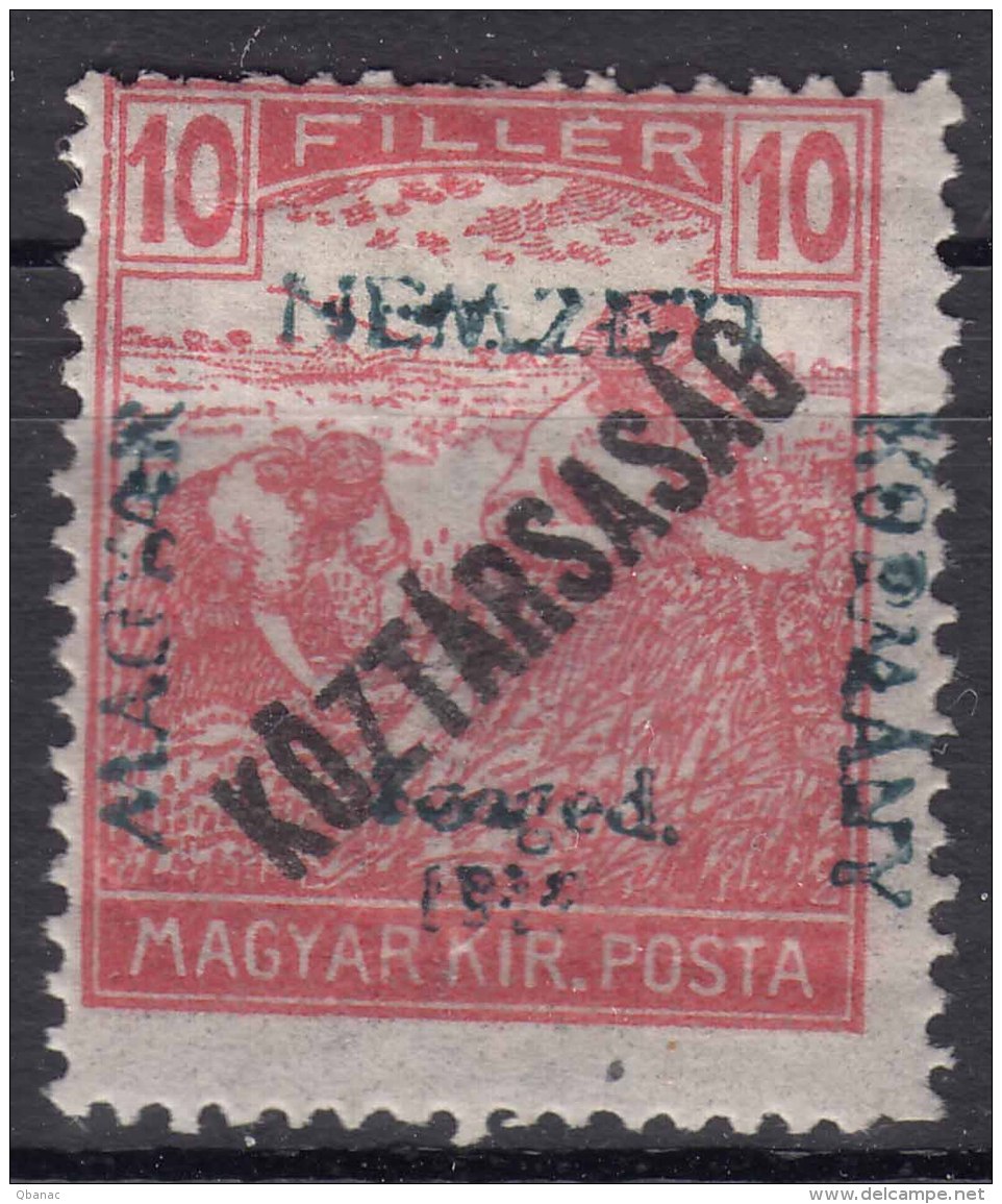 Hungary Szegedin Szeged 1919 Mi#31 Mint Hinged - Szeged