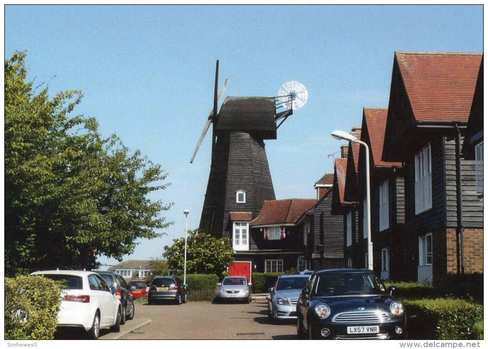 Postcard - Whitstable Borstal Hill Windmill, Kent. SMHWM06 - Molinos De Viento