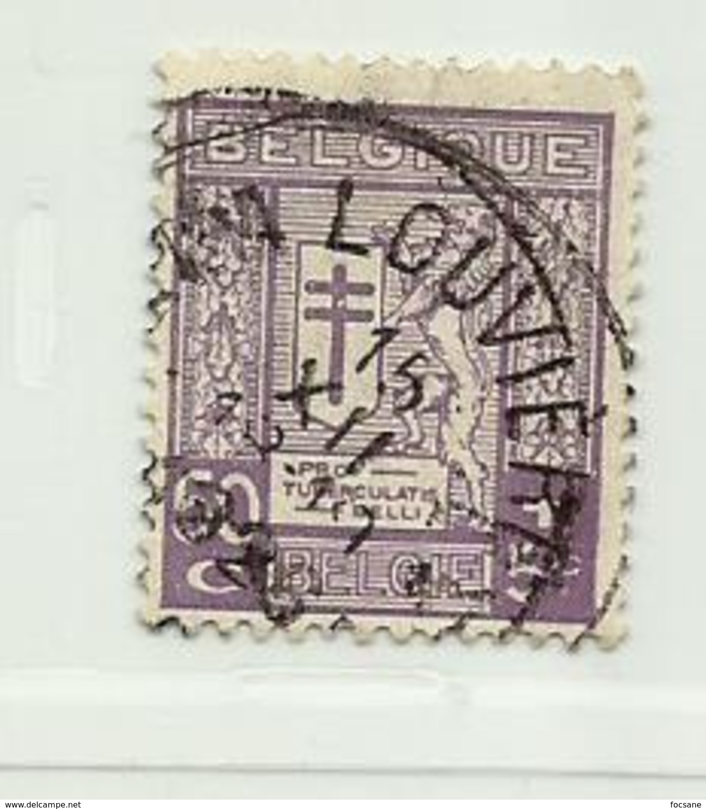 Timbre Belgique Antituberculeux   N° 242 -  50c + 5c - Andere & Zonder Classificatie