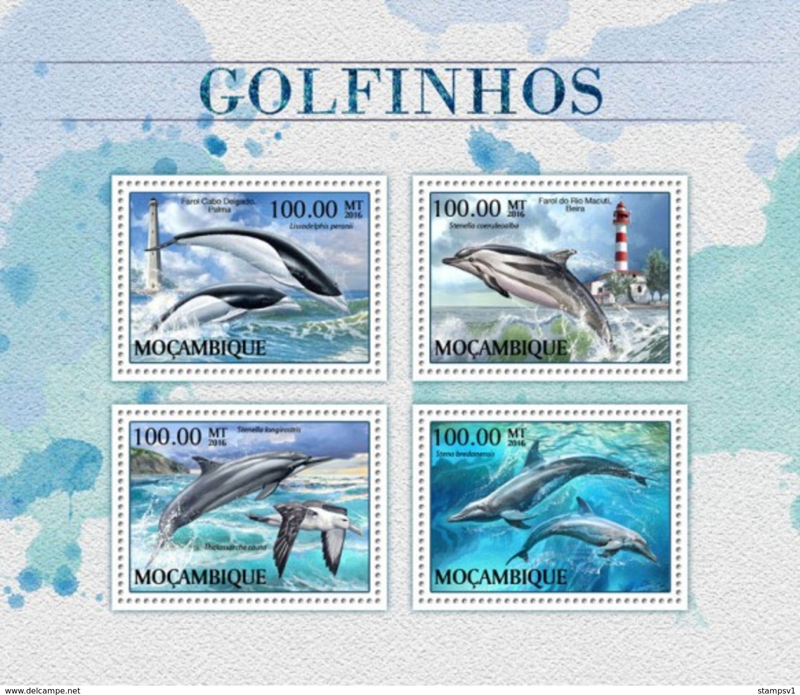 Mozambique. 2016 Dolphins. (505a) - Delfine