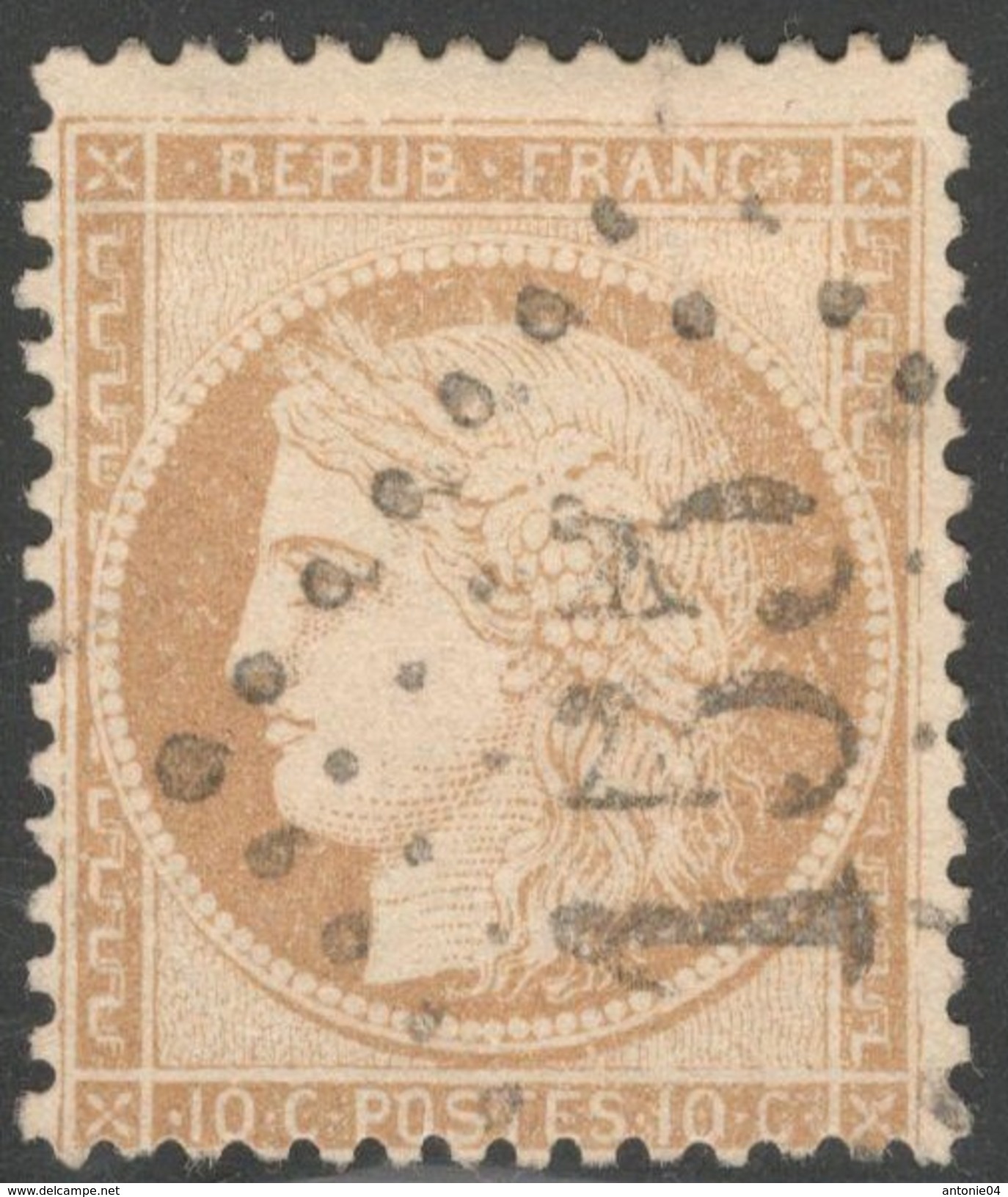 France Yvert 36 Oblit. TB Sans Défaut Cote EUR 100 (numéro Du Lot 236F) - 1870 Siege Of Paris