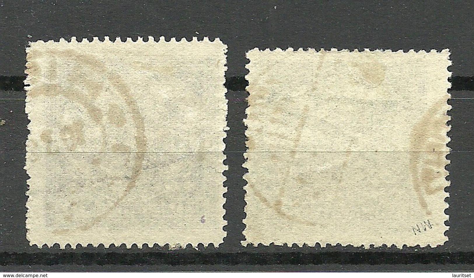 LETTLAND Latvia 1922 Michel 87 - 88 O - Lettland