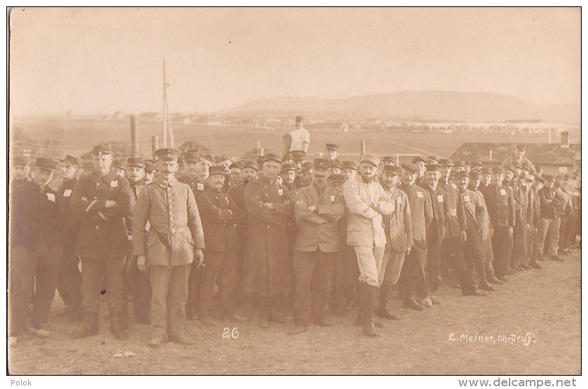 Be - Carte Photo OHRDRUF - Prisonniers De Guerre, Kriegsgefangenen, Camp De Concentration - Gotha