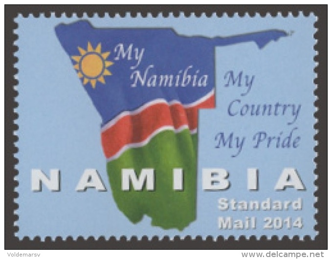 Namibia 2014 Mih. 1472 My Namibia. My Country. My Pride MNH ** - Namibia (1990- ...)