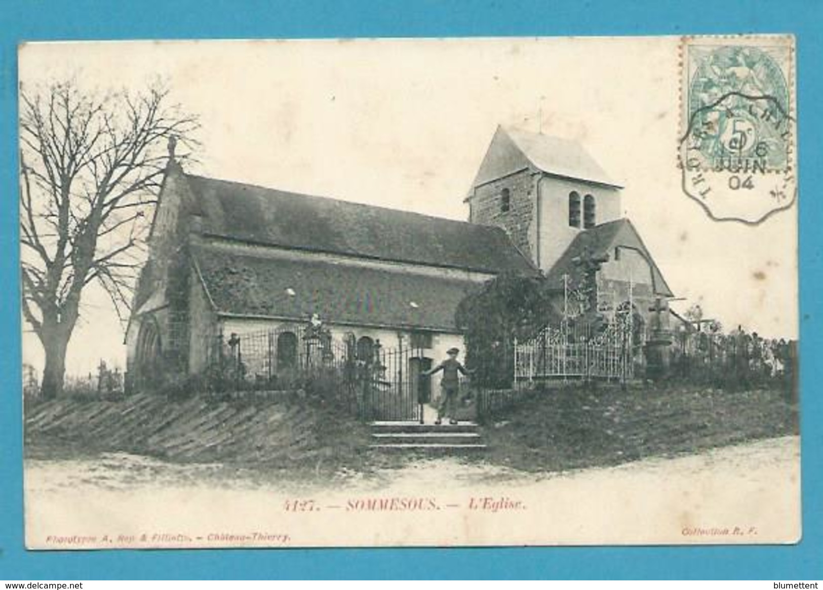 CPA 4127 L'Eglise SOMMESOUS 51 - Sezanne