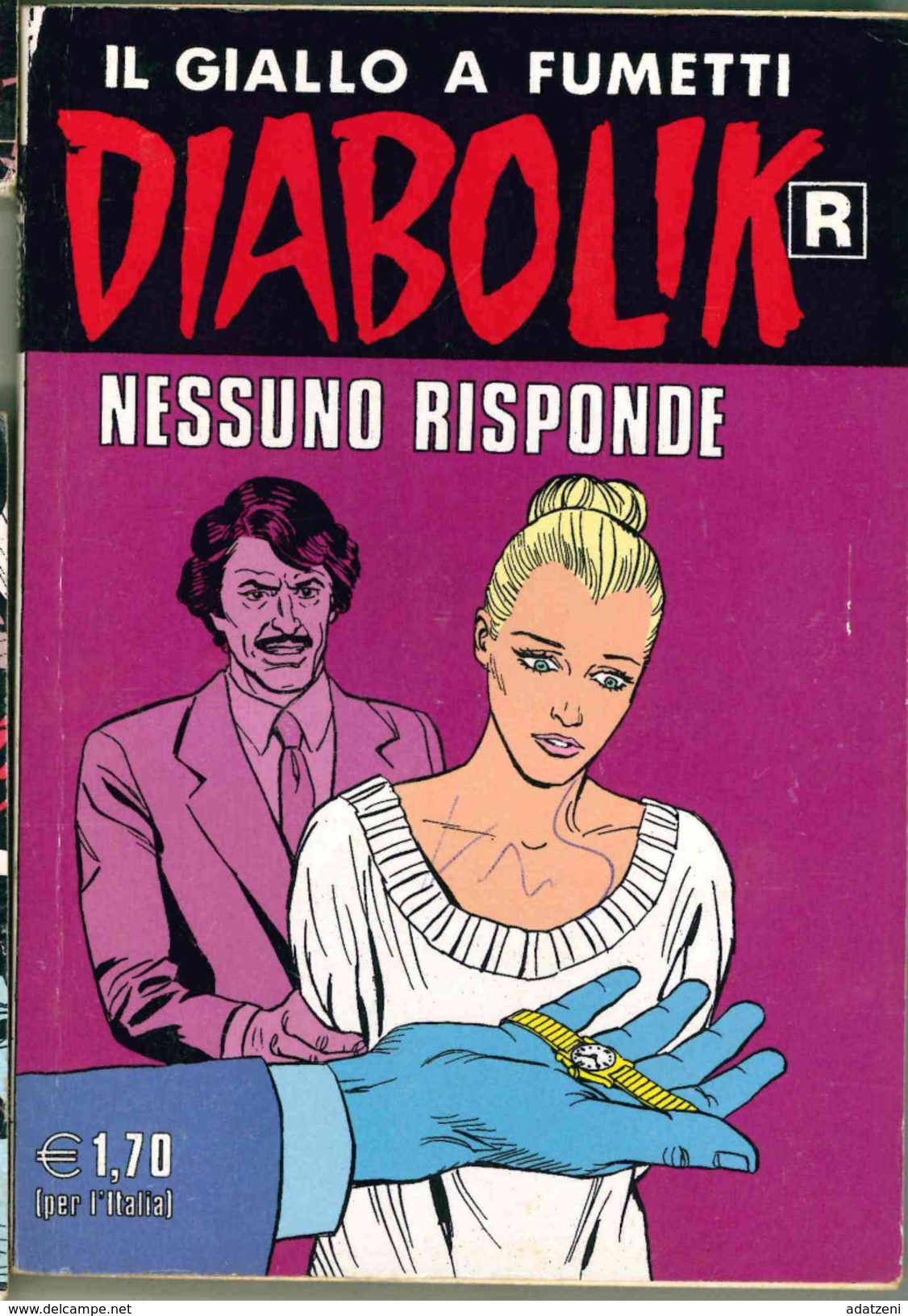 DIABOLIK R SERIE BIANCA N.516 GIUGNO 2004 NESSUNO RISPONDE - Diabolik