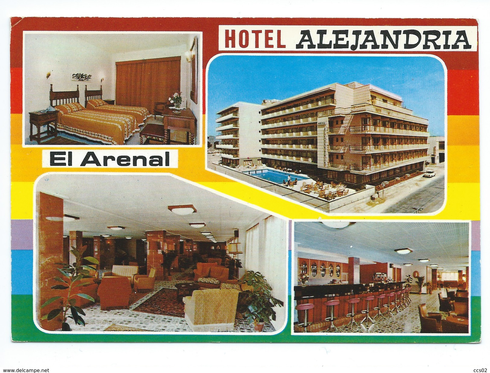 Hotel Alejandria El Arenal Mallorca 1972 - Mallorca