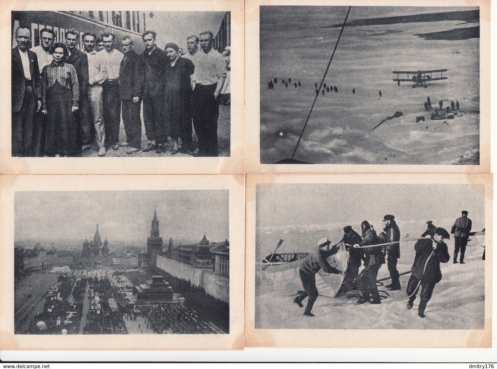 USSR 29 Postcard Steamer Chelyuskin - Briefe U. Dokumente