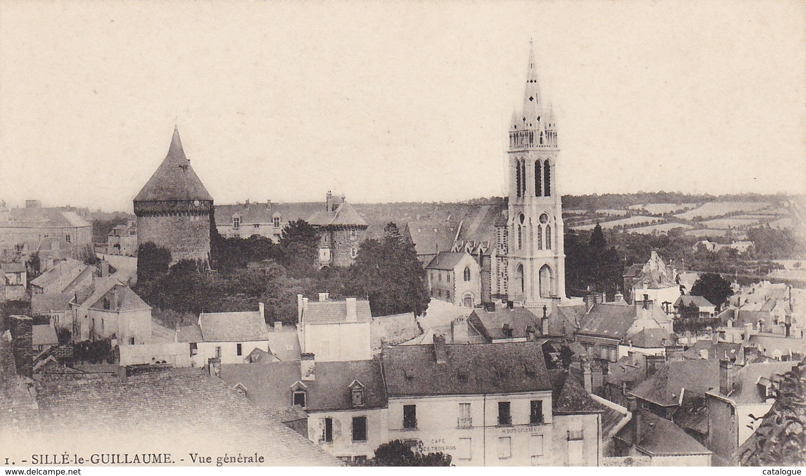 CPA 72 -  SILLE-LE-GUILLAUME - Vue Générale - Sille Le Guillaume