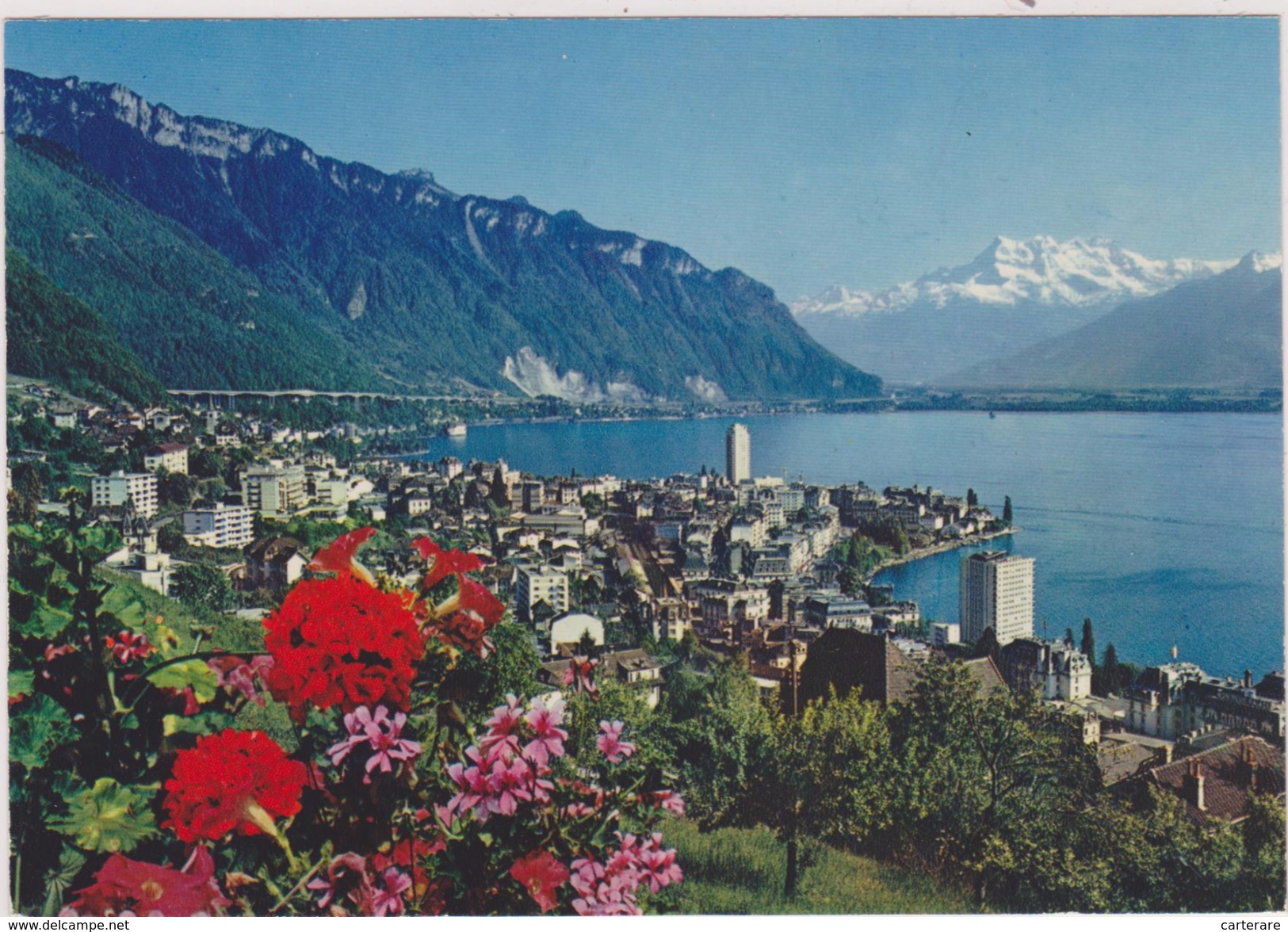 SUISSE,SWITZERLAND,SVIZZERA,SCHWEIZ,HELVETIA,SWISS ,VAUD,MONTREUX, Riviera Pays D´enhaut,lac,belle Vue - Montreux