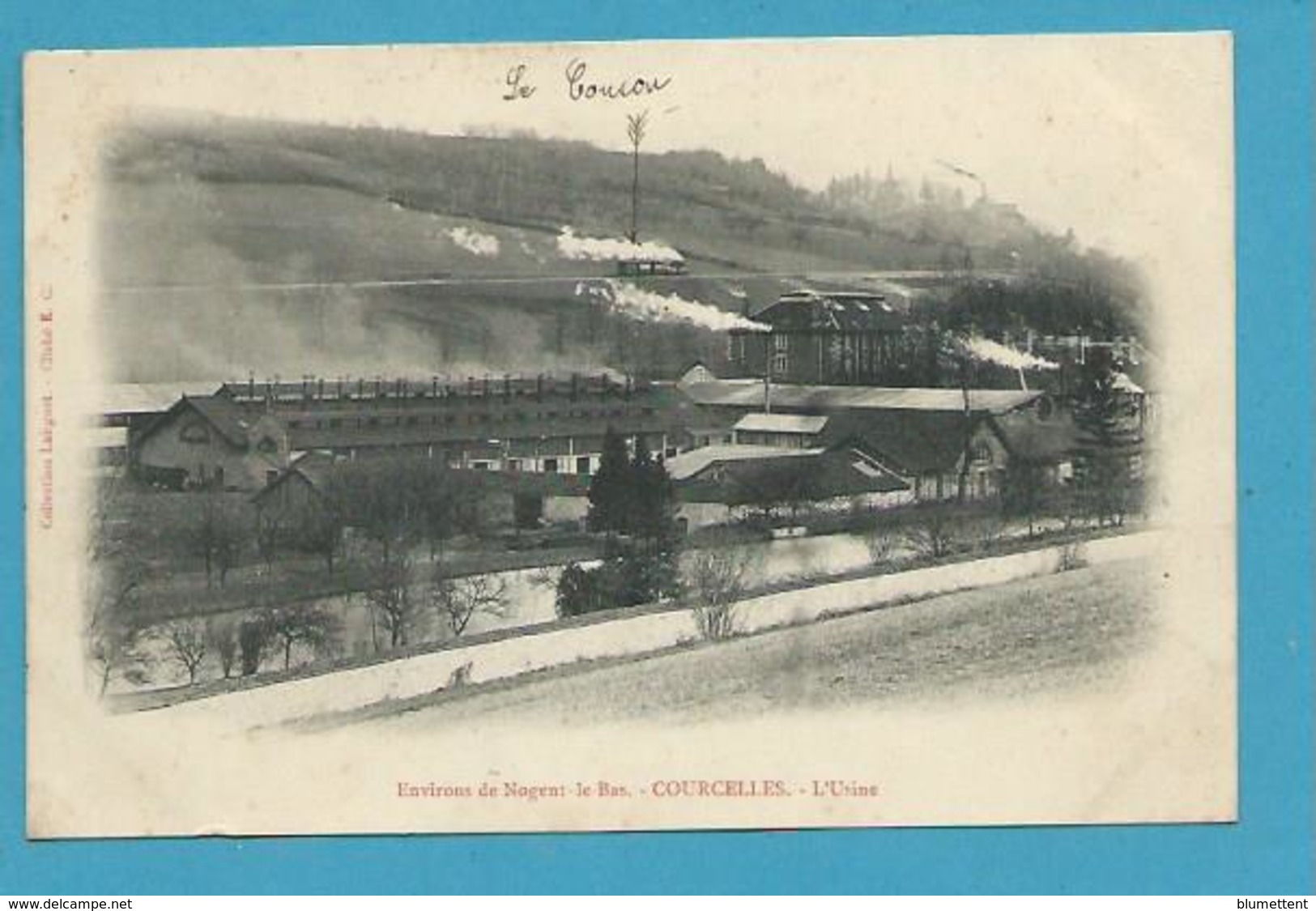 CPA - Environs De NOGENT-LE-BARS L'usine COURCELLES 52 - Nogent-en-Bassigny