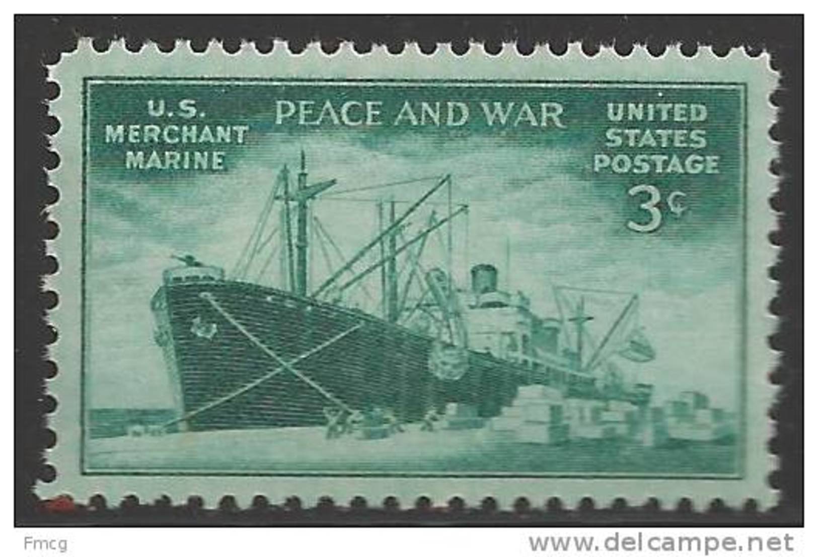 1946 3 Cents Merchant Marine Mint Never Hinged - Ungebraucht