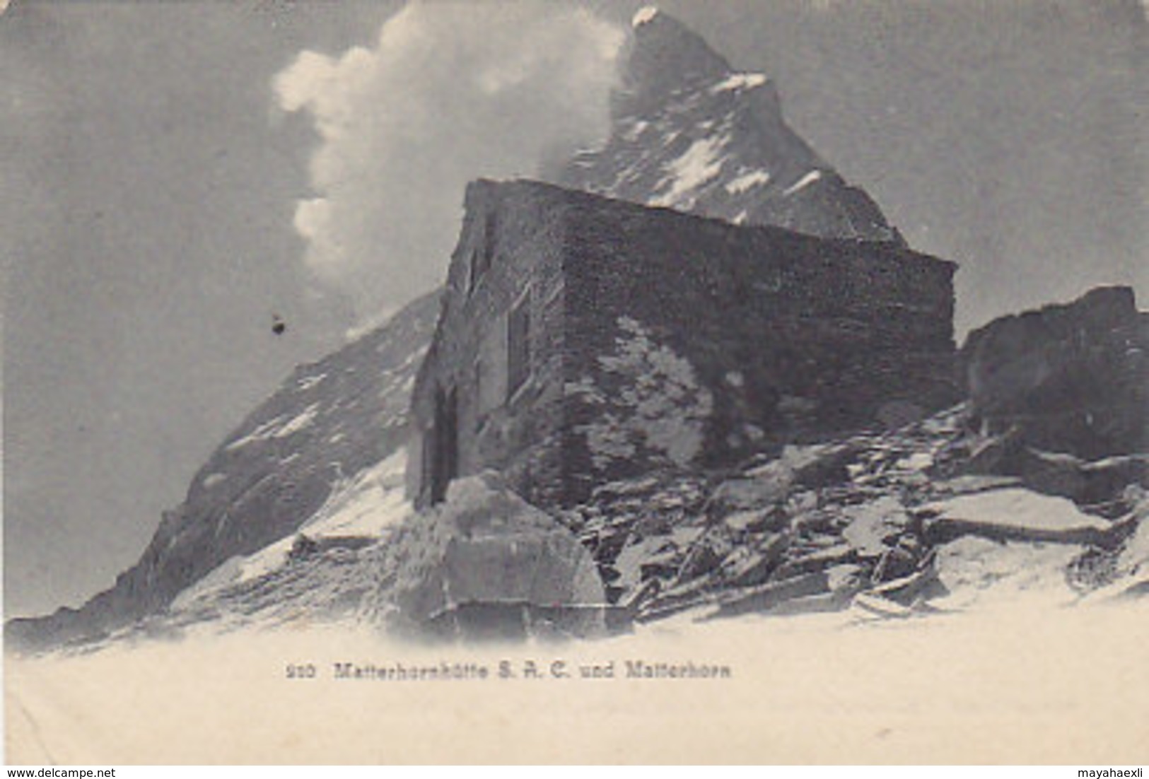 Alte Matterhornhütte - 1908  (50310) - Autres & Non Classés