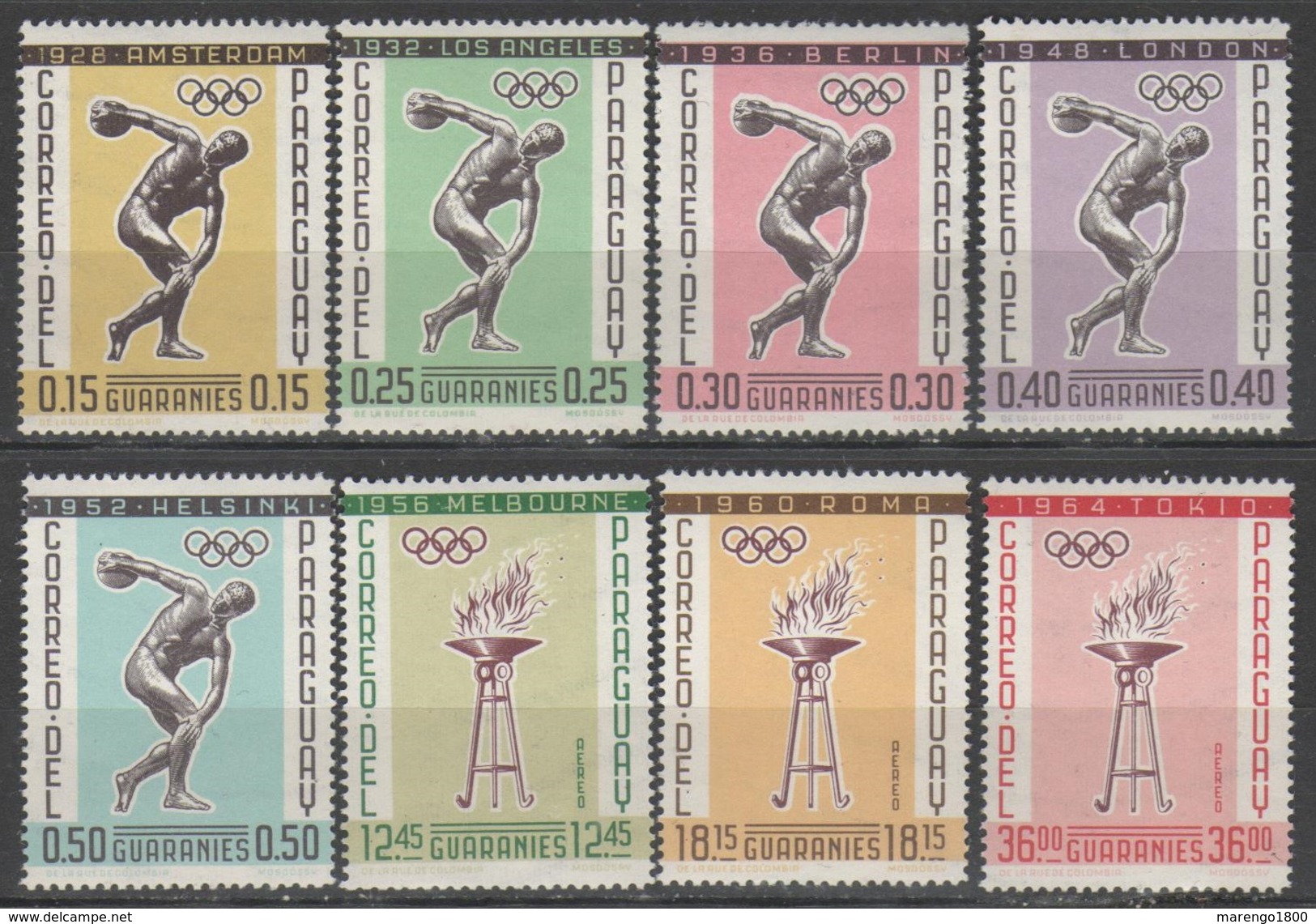 Paraguay 1963 - Jeux Olympiques       (g4976) - Sommer 1964: Tokio