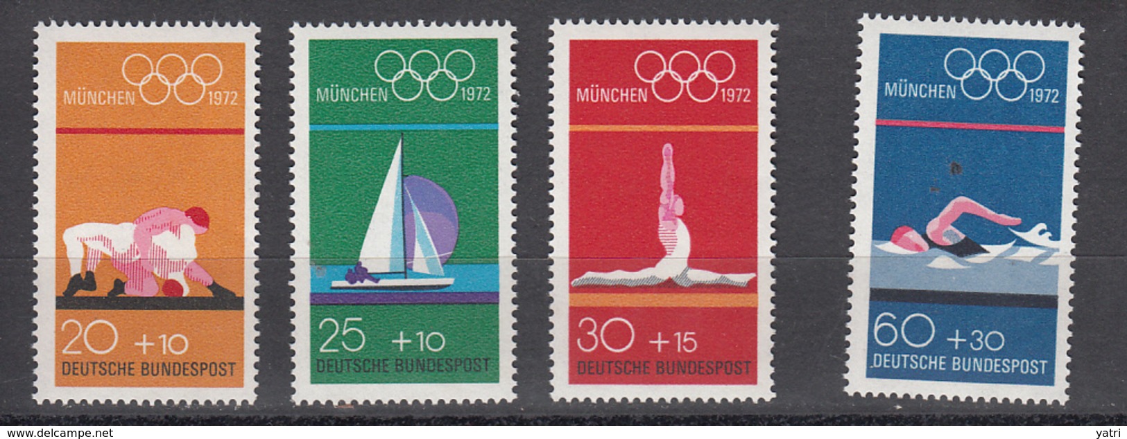 Germania Federale - 1972 - Olimpiadi ** - Sommer 1972: München