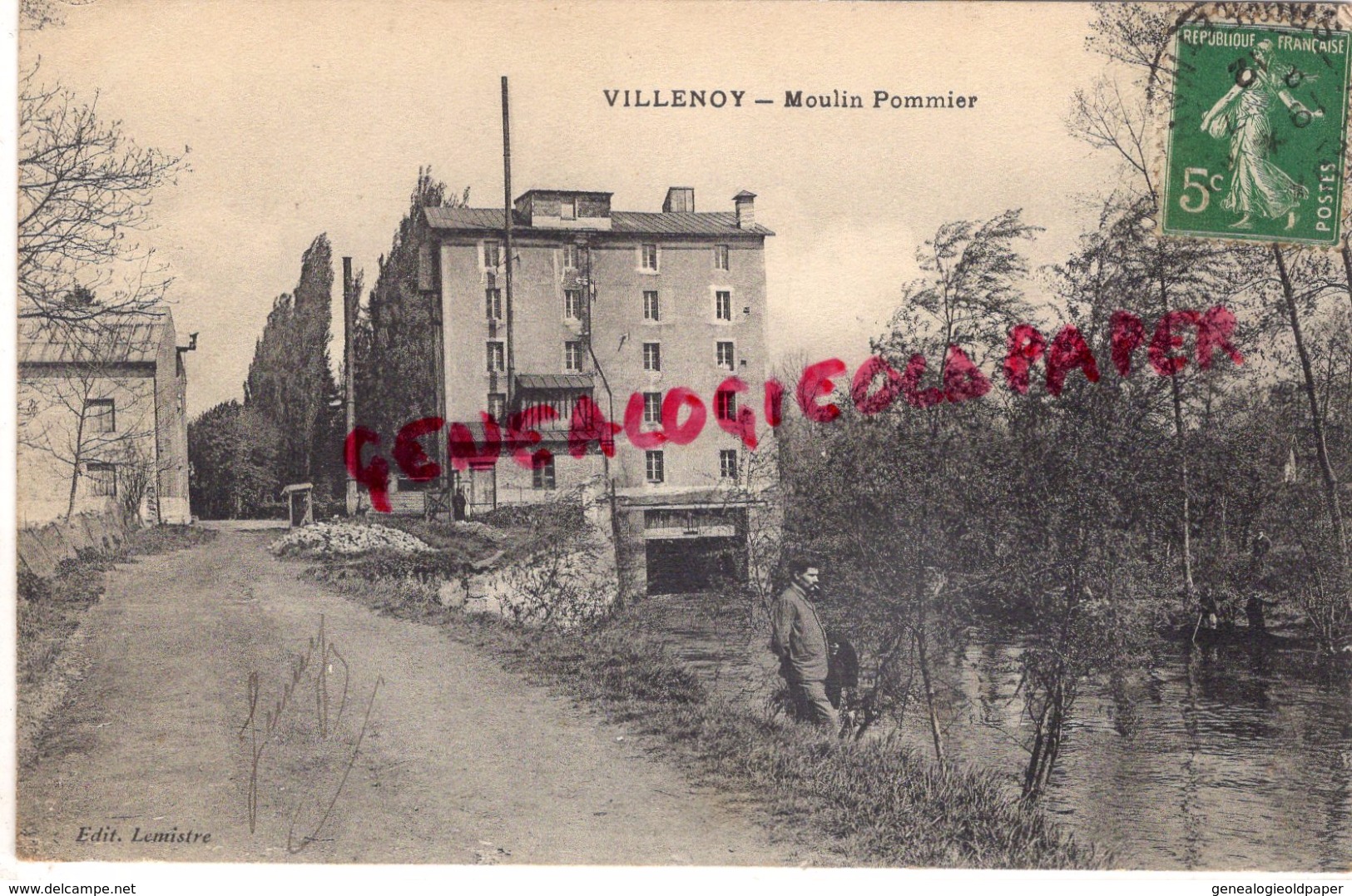 77 - VILLENOY - MOULIN POMMIER - EDITEUR LEMISTRE - Villenoy