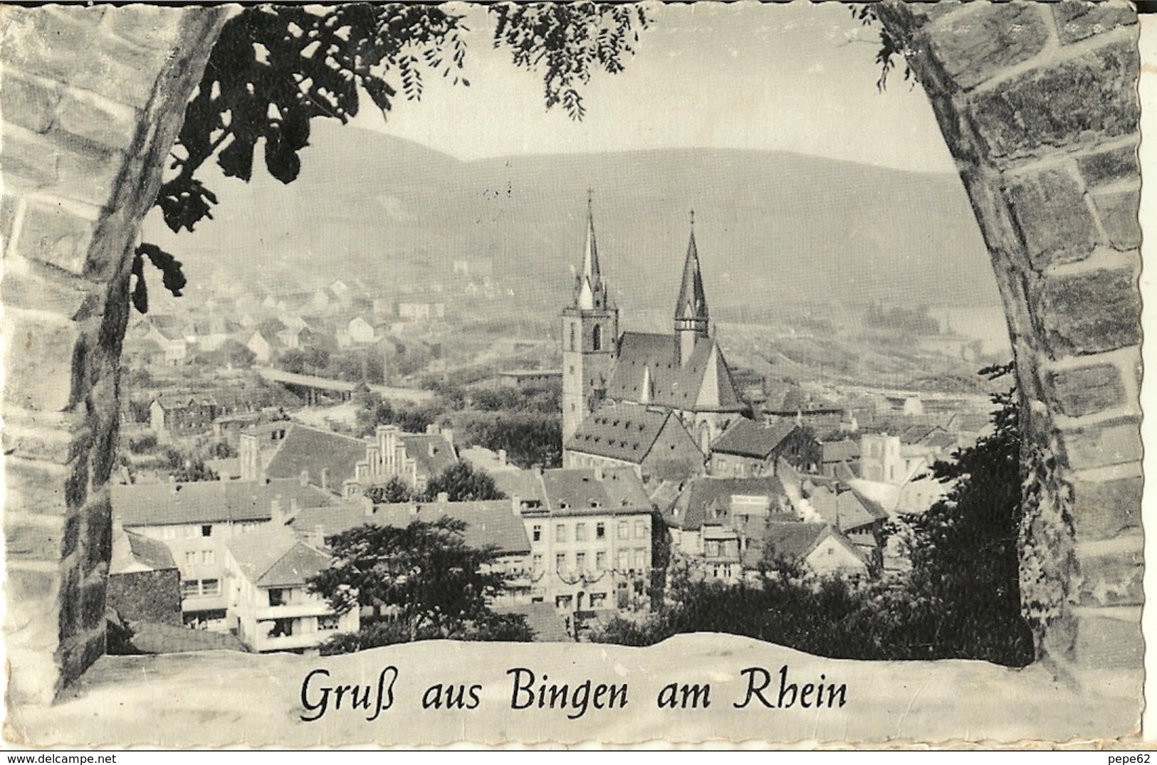 Bingen- Gruss Aus Bingen Am Rhein-cpsm - Bingen