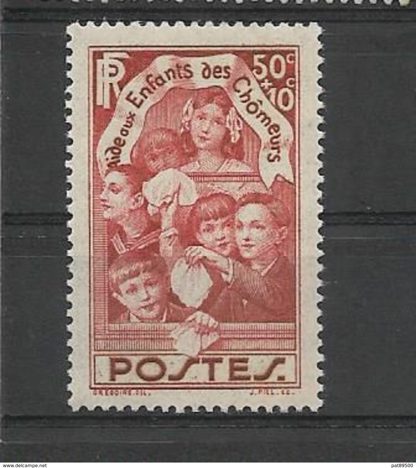 FRANCE 1936  Au Profit Des Enfants De Chomeurs N° YT 312  Neuf**  [lot B] - Neufs