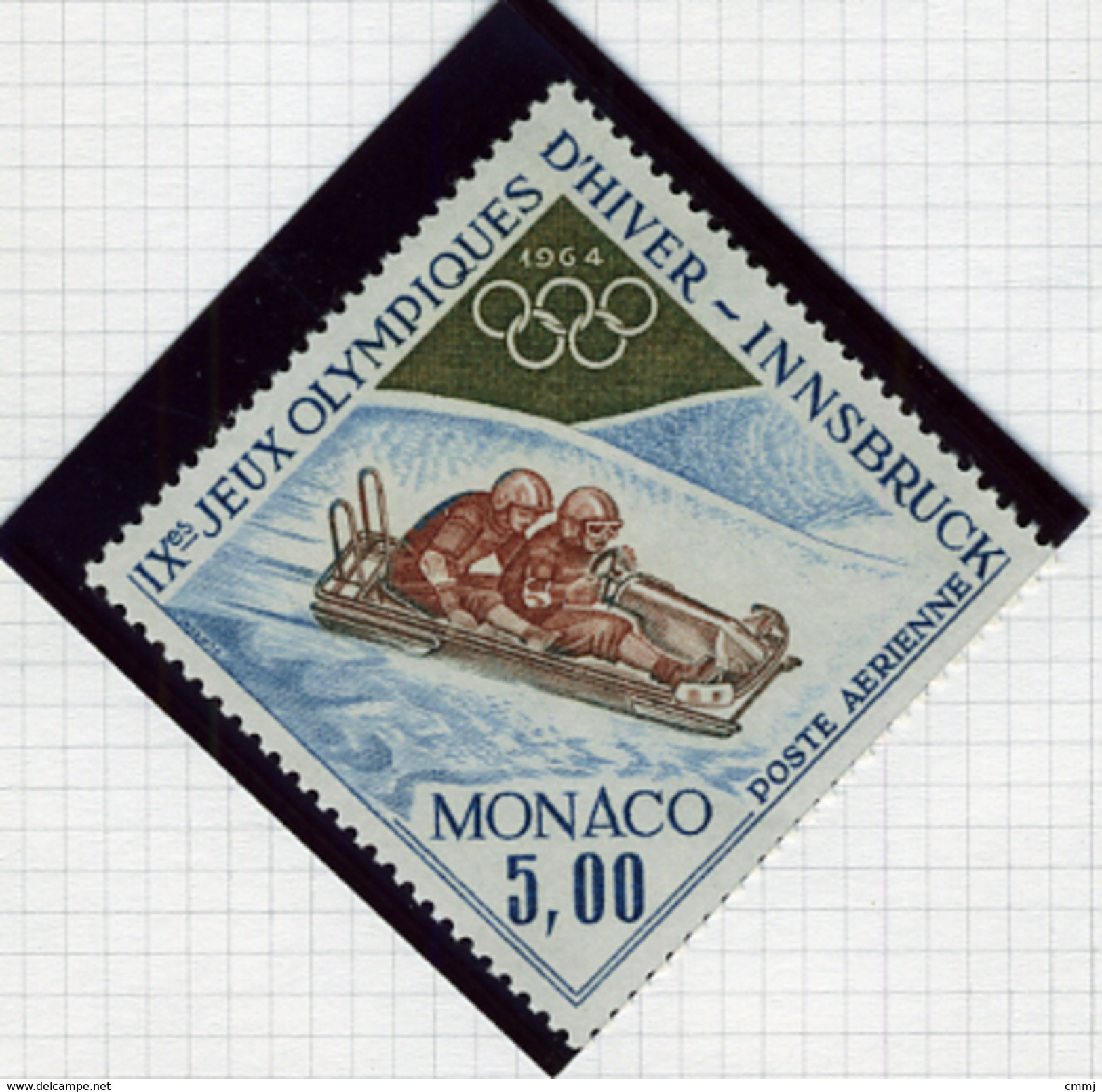1964 - MONACO -  Catg.. Mi. 788 - NH - (I-SRA3207.41) - Airmail
