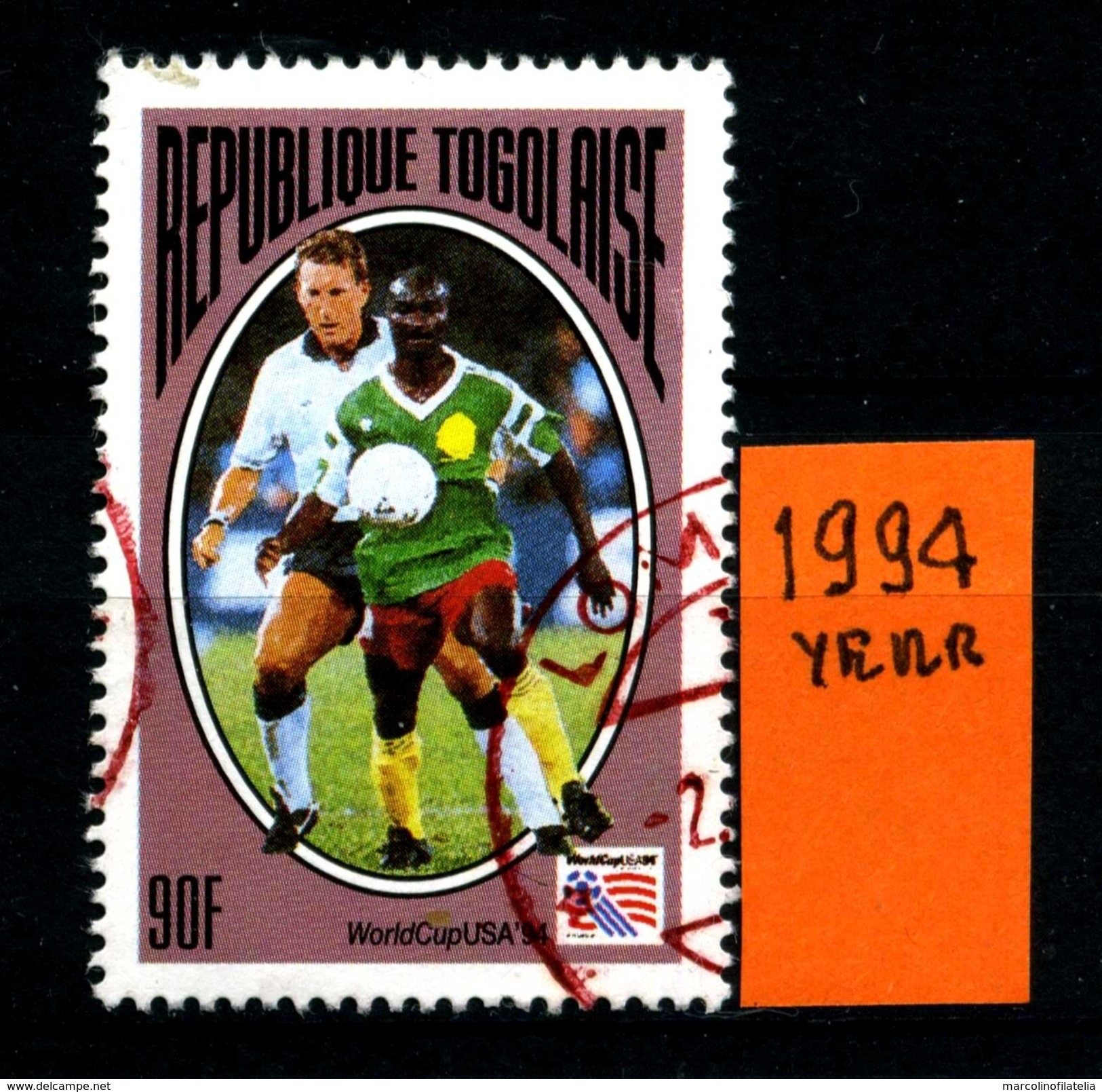Repubblica Del TOGO - Year 1994 - Usato - Used. - Togo (1960-...)