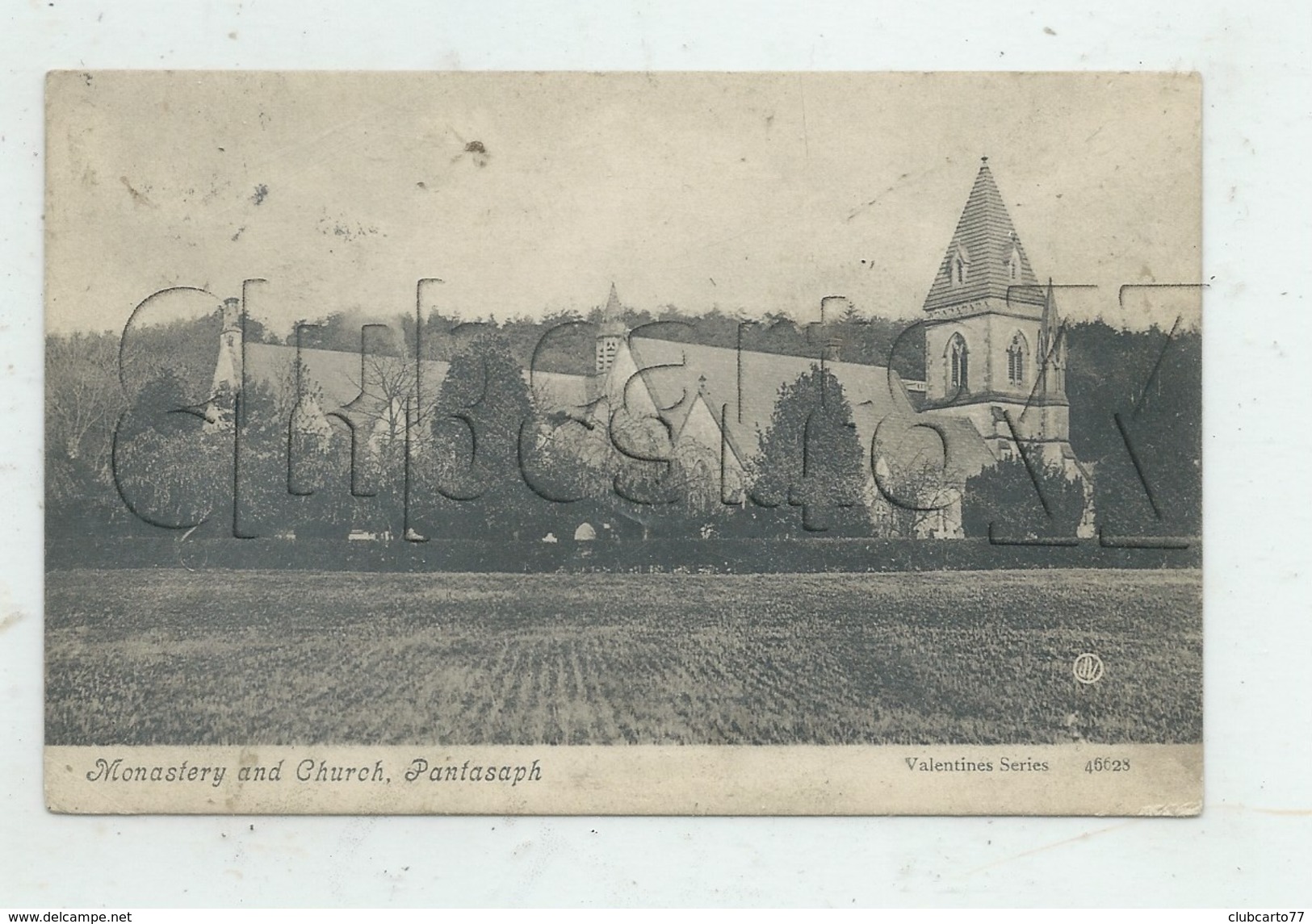 Pantasaph (Royaume-Uni, Pays-de-Galle) : Monastery And Church In 1915 PF . - Flintshire
