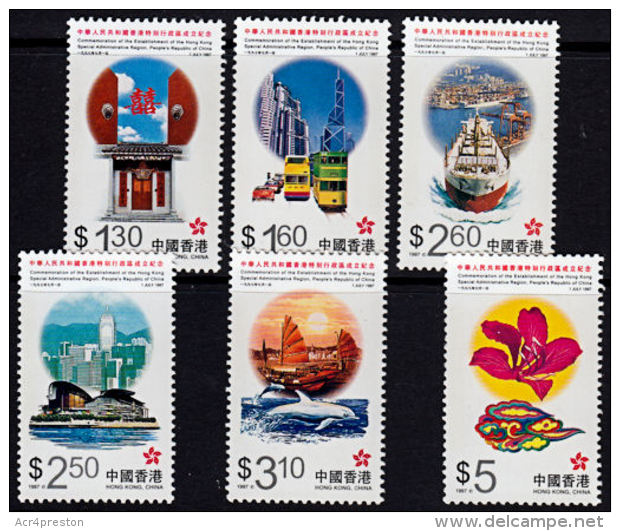 A5670 HONG KONG 1997, SG 900-5 Commemoration Of Hong Kong As Special Administrative Region,  MNH - Unused Stamps
