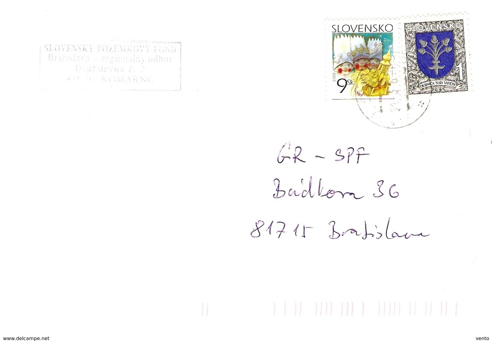 Slovakia Company Letter ... AH378 - Brieven En Documenten