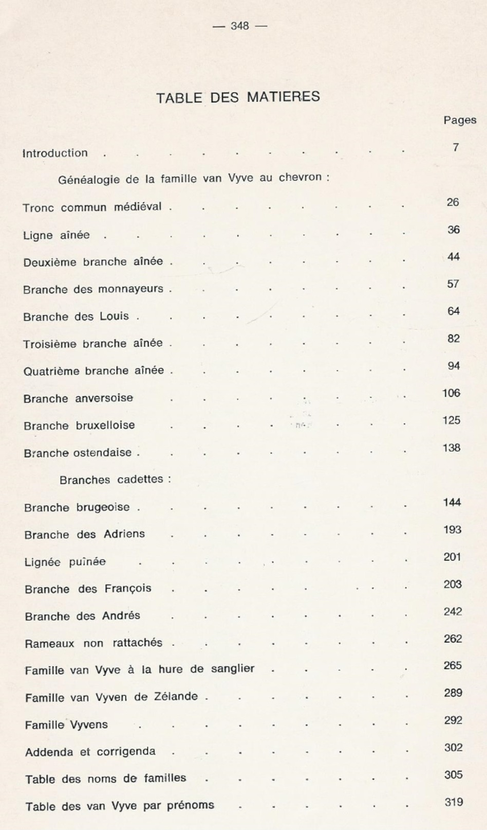 1982 HISTOIRE ET GENEALOGIE DE LA FAMILLE VAN VYVE J. VAN VYVE BRANCHE ANVERSOISE OSTENDAISE BRUGEOISE BRUXELLOISE ... - History