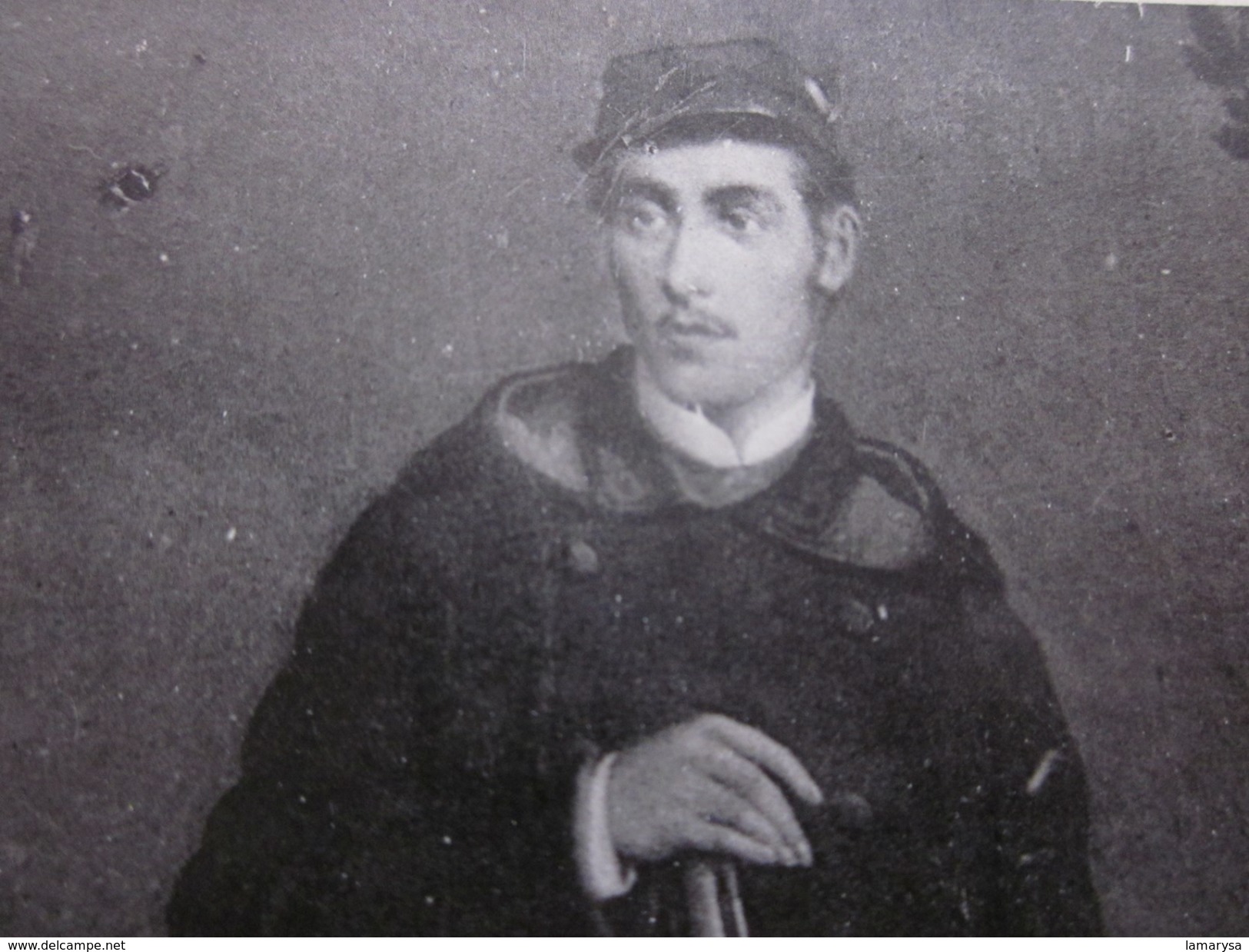 CPA NUITS-SAINT-GEORGES MILITAIRE Soldat En Tenue D'Apparat Fusil-Carte Postale Thème Militaria Uniforme-Guerre 1870 - Guerres - Autres