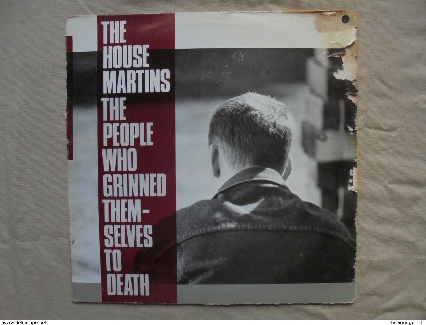 Disque Vinyle 33 T - THE HOUSEMARTINS - The People WHho Grinned Them - 1987 - - Disco, Pop