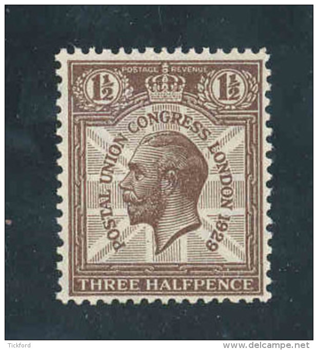 GRANDE-BRETAGNE - 1929 - Yvert N#  181 - NEUF ** Luxe MNH - Congrès UPU à Londres - Ungebraucht